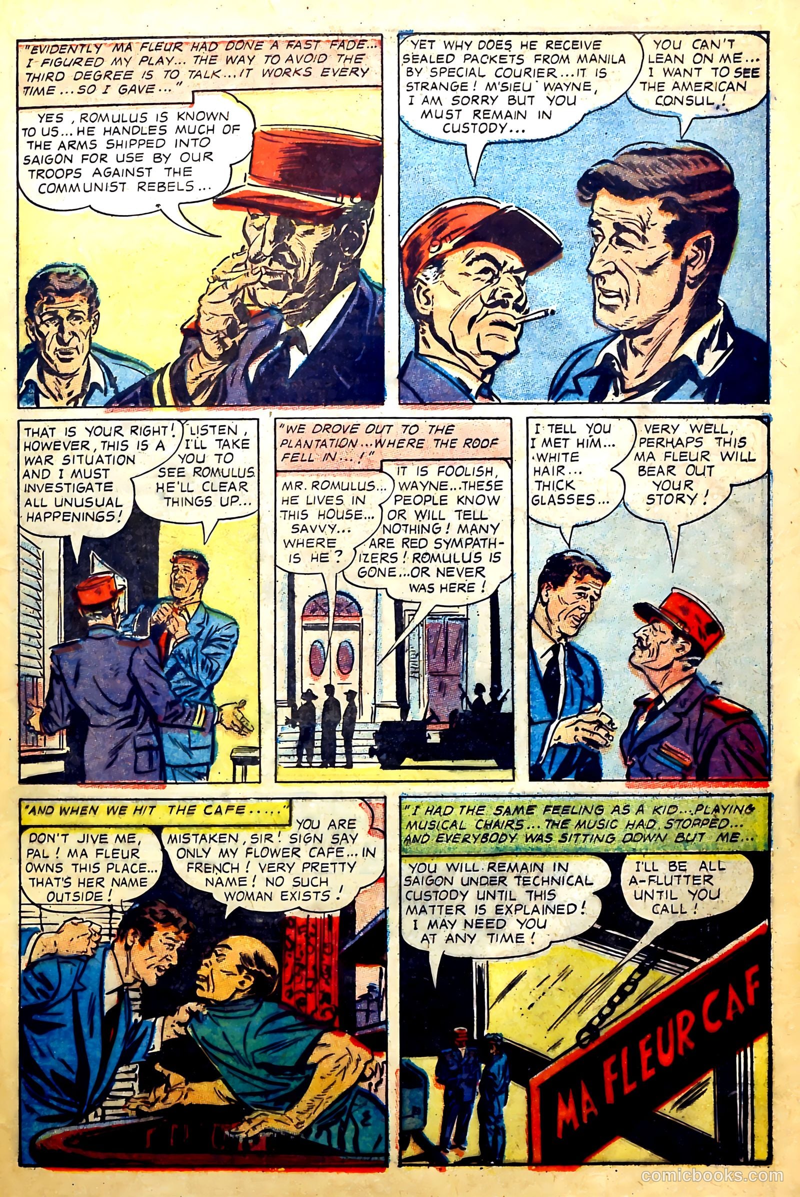 John Wayne Adventure Comics #27 (1954) — page 23 of 36