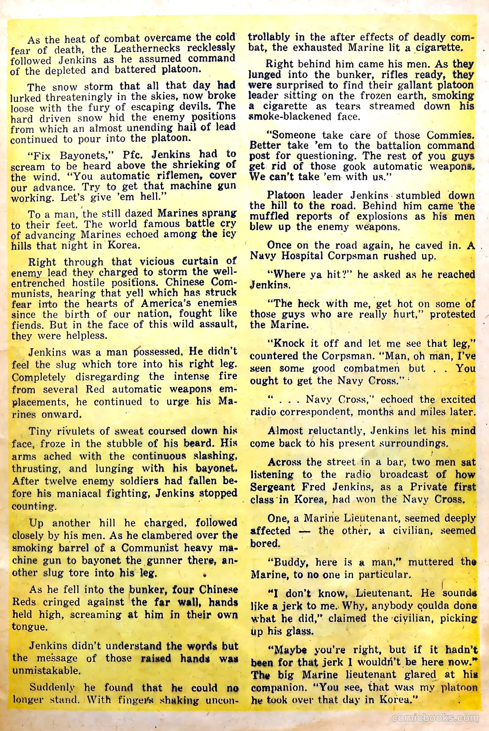 John Wayne Adventure Comics #27 (1954) — page 31 of 36