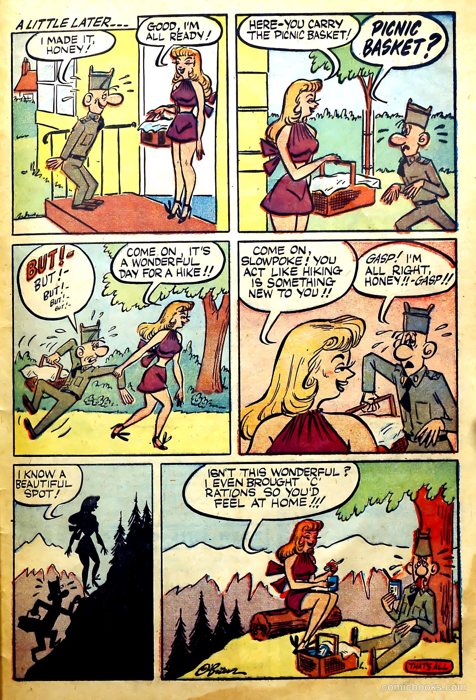 John Wayne Adventure Comics #27 (1954) — page 33 of 36