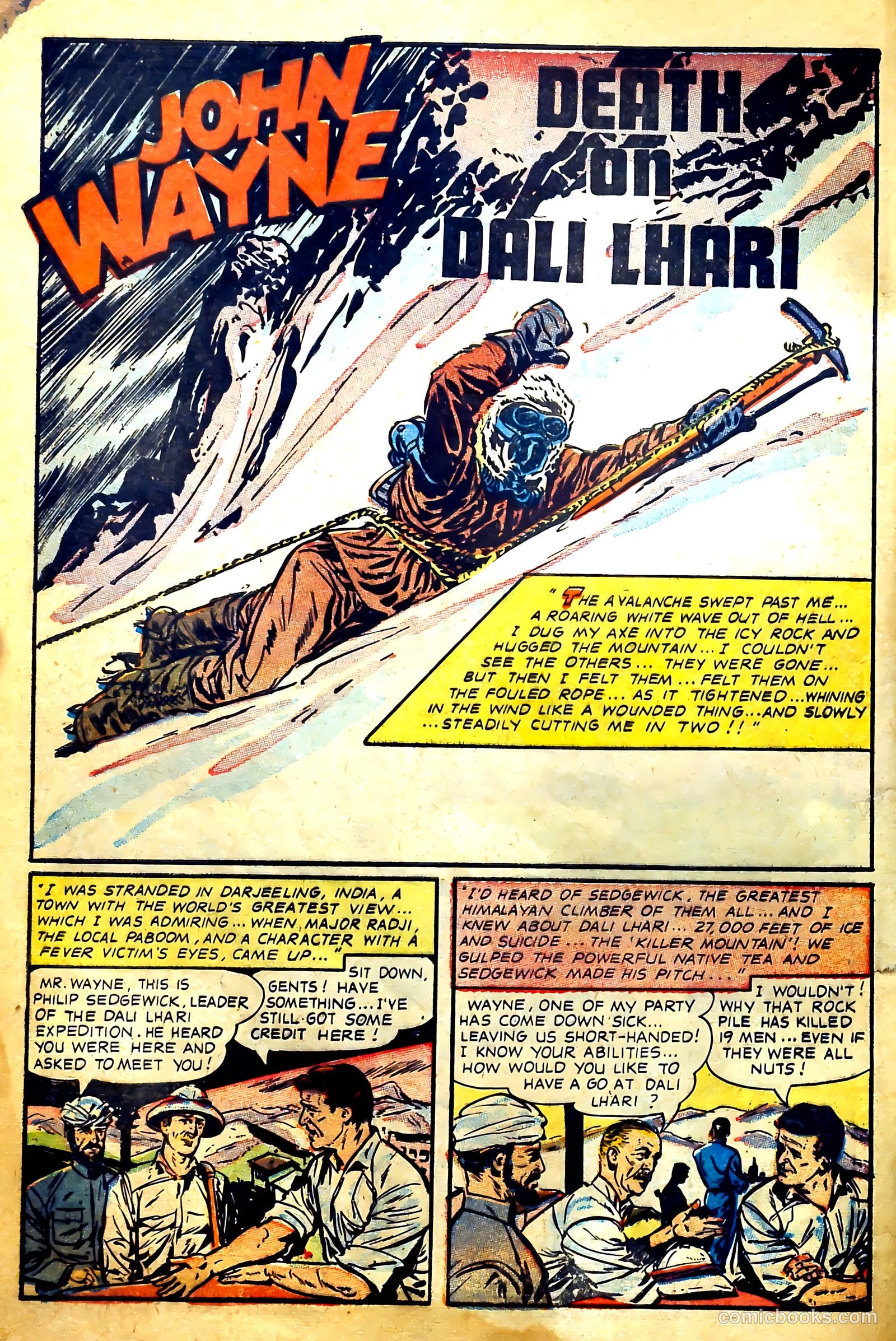 John Wayne Adventure Comics #27 (1954) — page 4 of 36