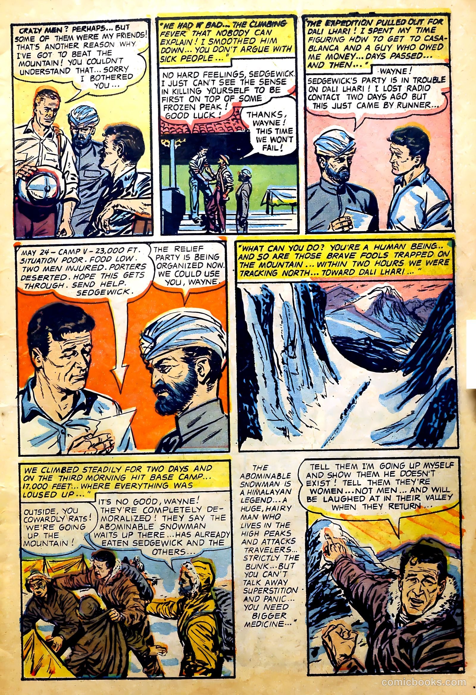 John Wayne Adventure Comics #27 (1954) — page 5 of 36