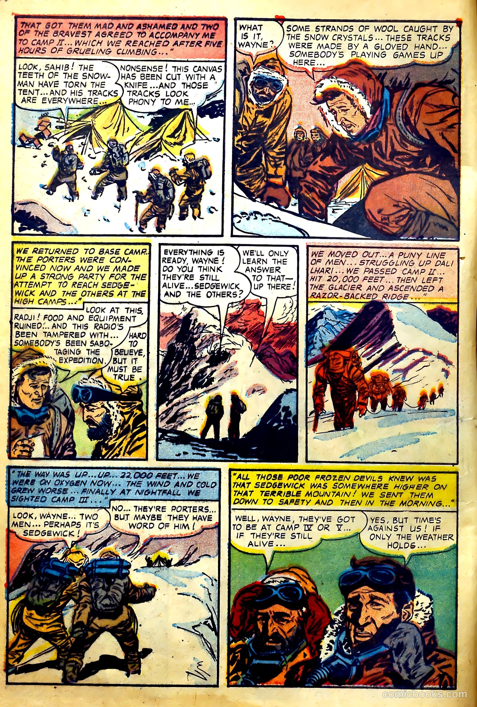 John Wayne Adventure Comics #27 (1954) — page 6 of 36