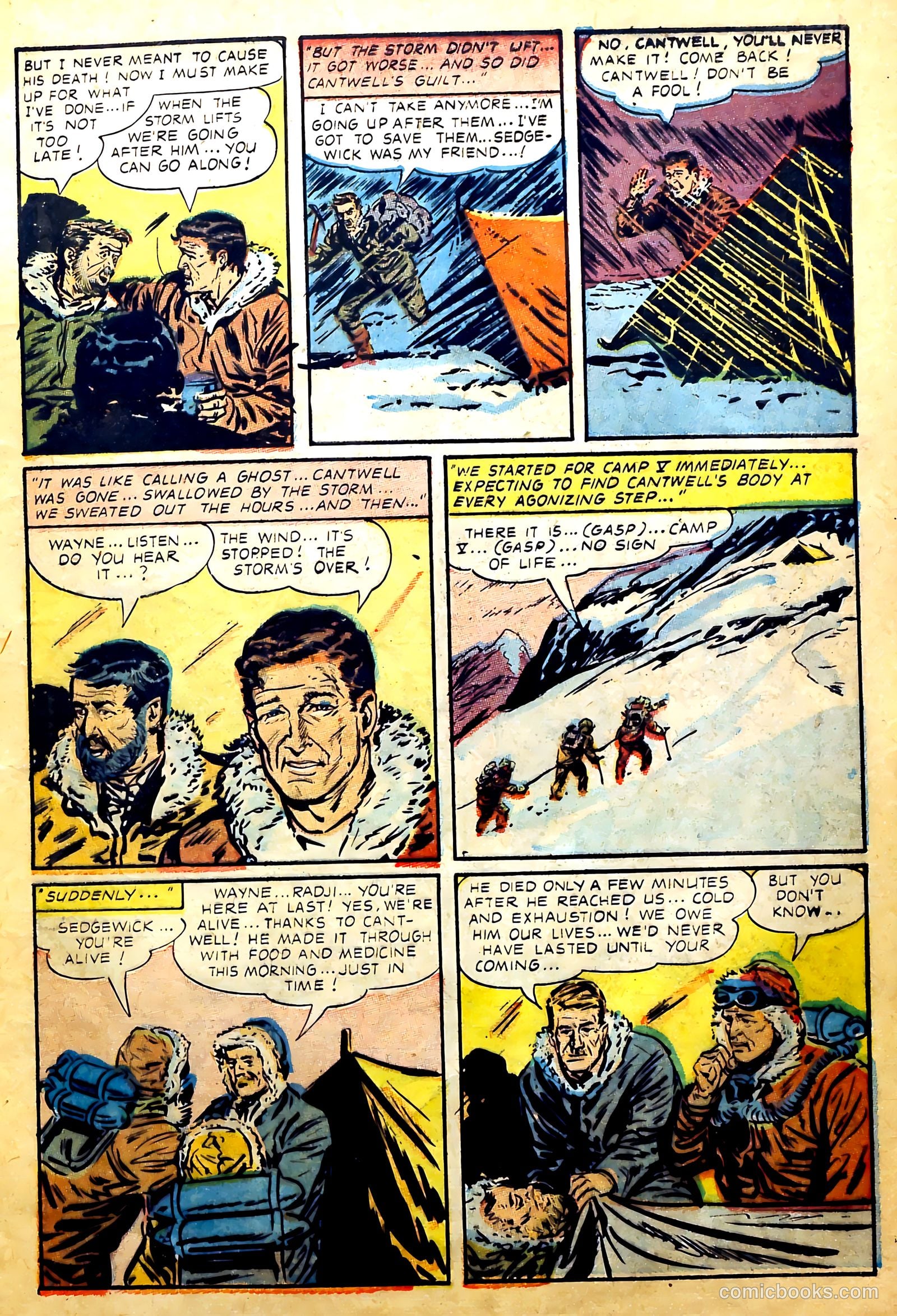 John Wayne Adventure Comics #27 (1954) — page 9 of 36