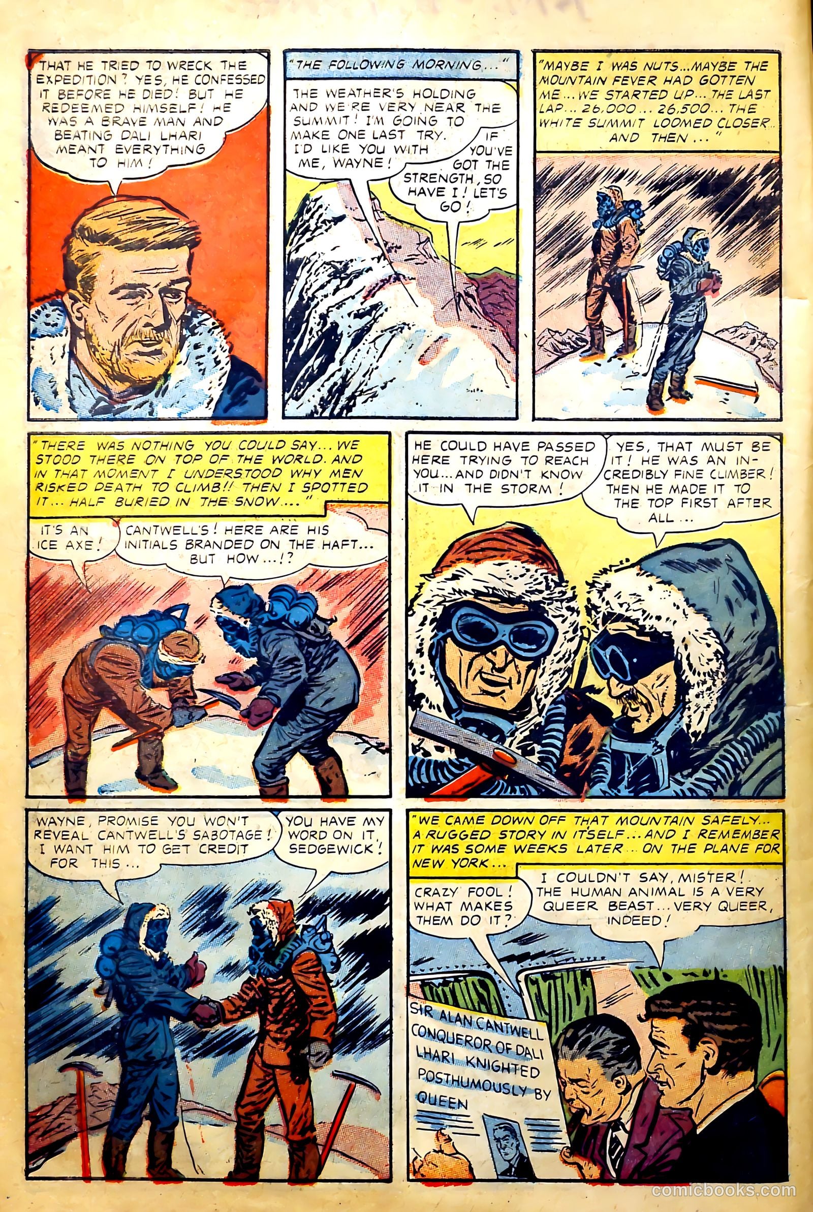 John Wayne Adventure Comics #27 (1954) — page 10 of 36