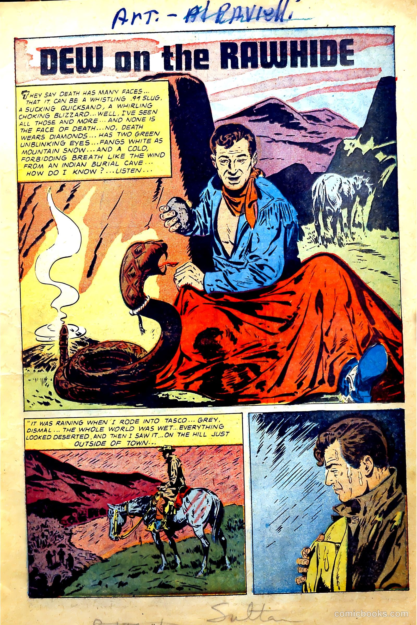 John Wayne Adventure Comics #27 (1954) — page 11 of 36