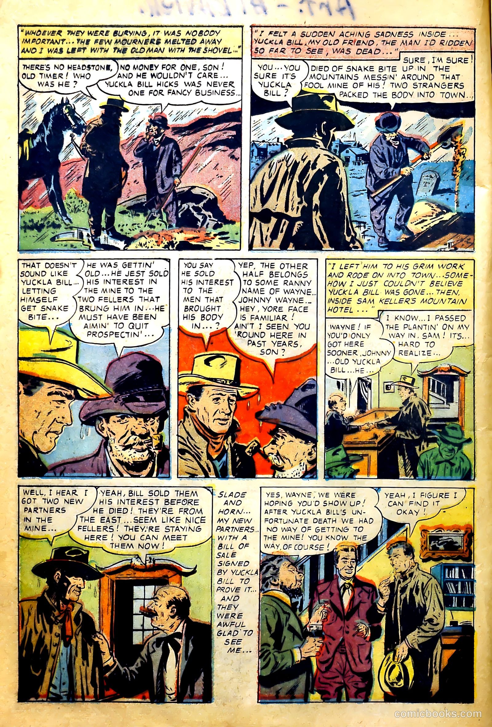 John Wayne Adventure Comics #27 (1954) — page 12 of 36