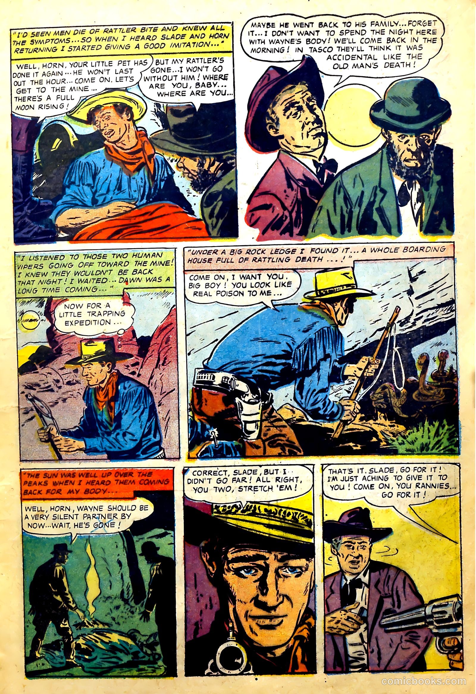 John Wayne Adventure Comics #27 (1954) — page 15 of 36