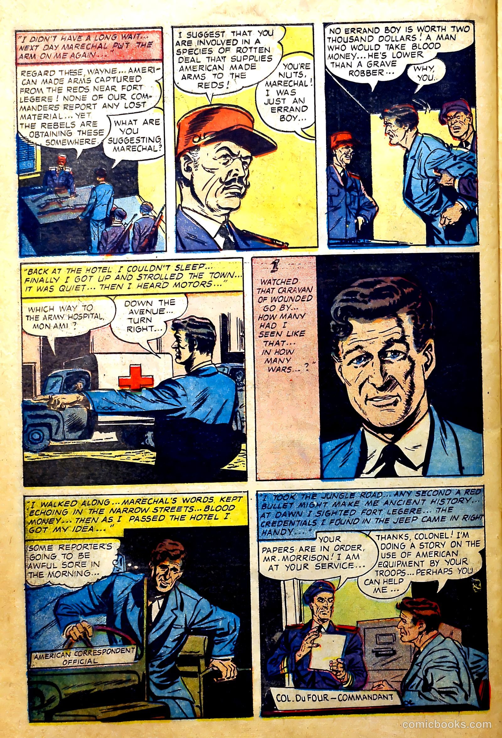 John Wayne Adventure Comics #27 (1954) — page 24 of 36