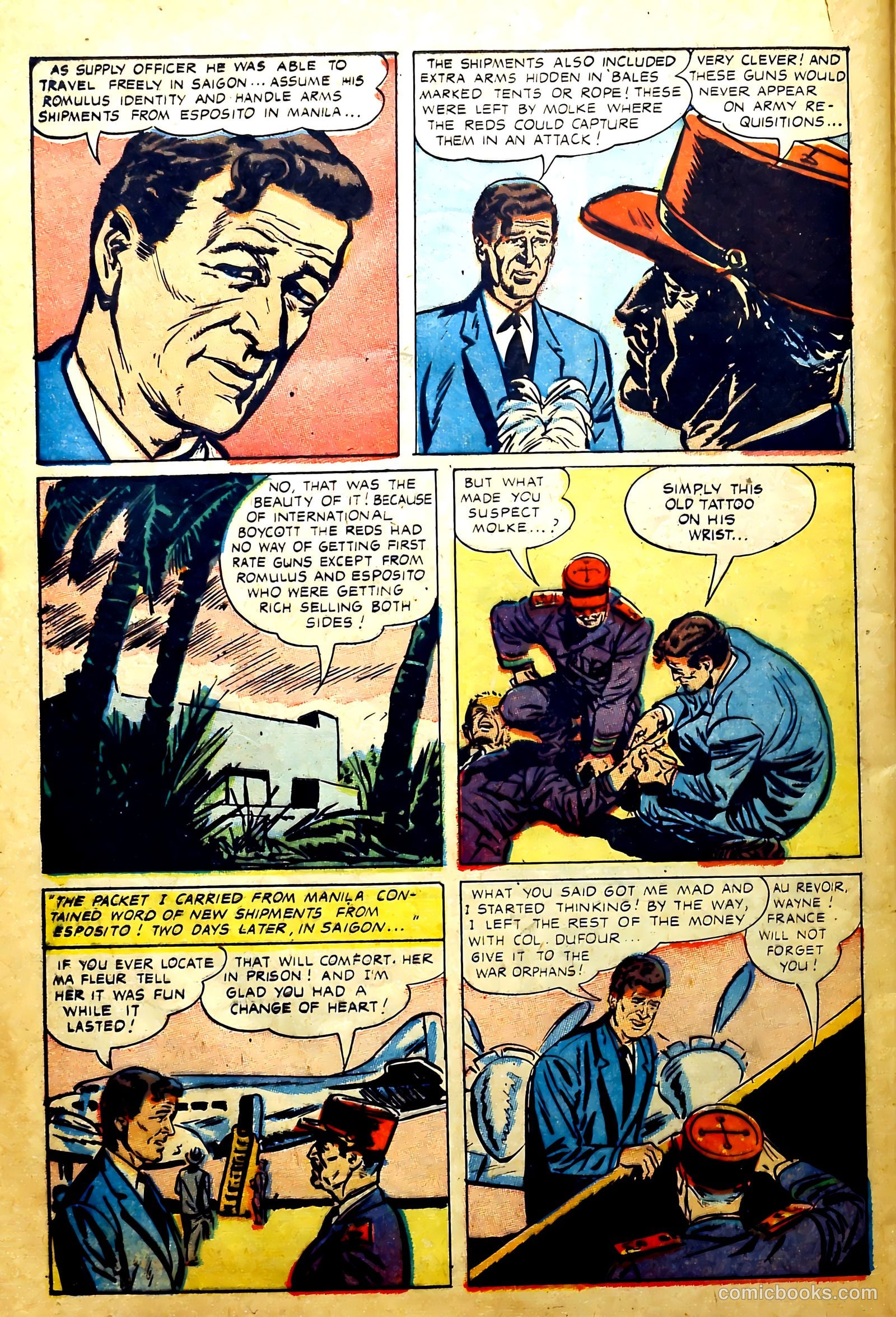 John Wayne Adventure Comics #27 (1954) — page 28 of 36