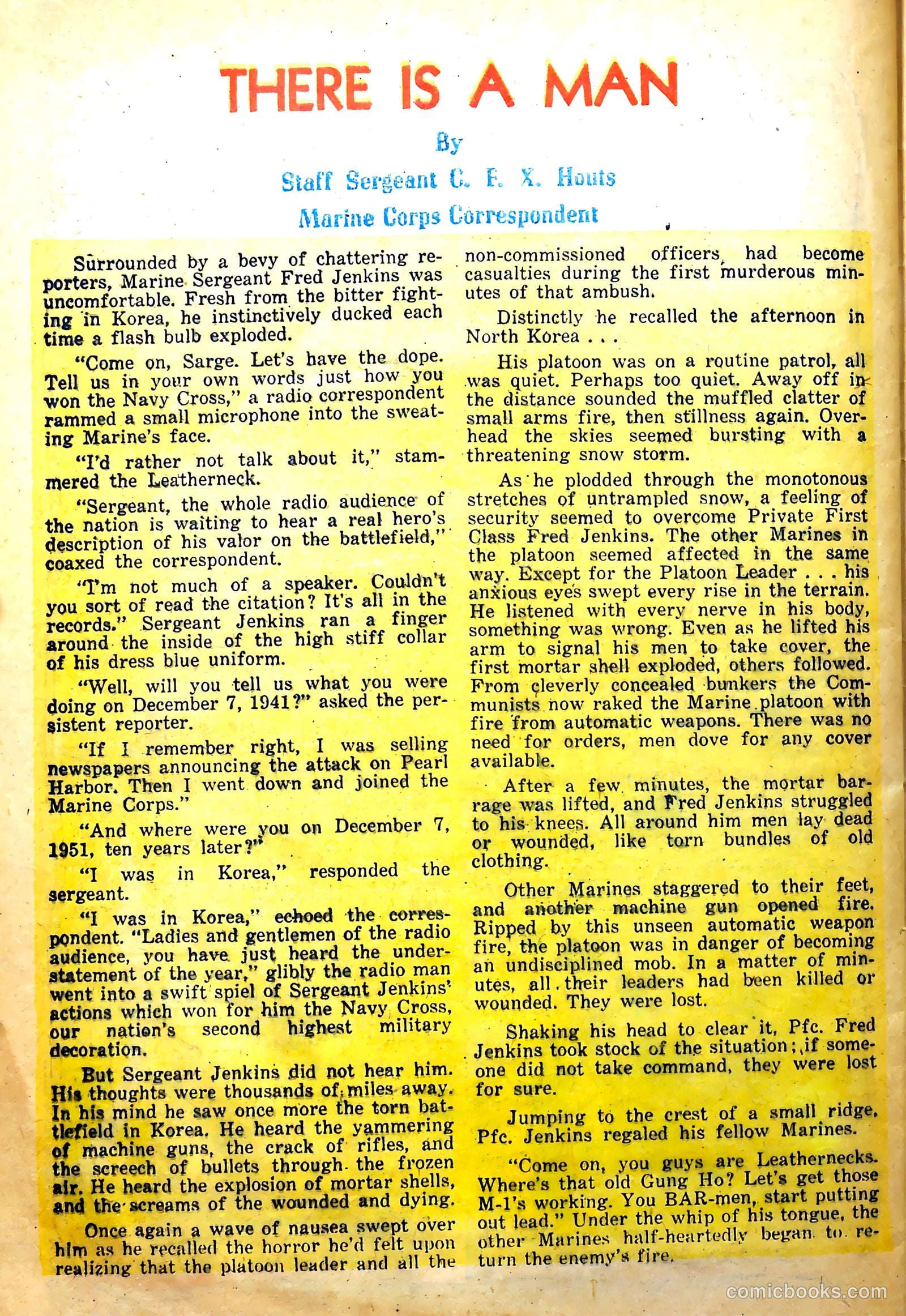 John Wayne Adventure Comics #27 (1954) — page 30 of 36