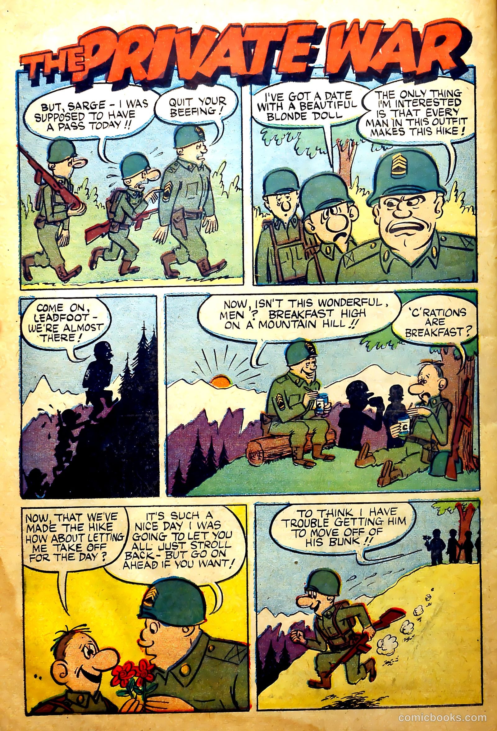 John Wayne Adventure Comics #27 (1954) — page 32 of 36