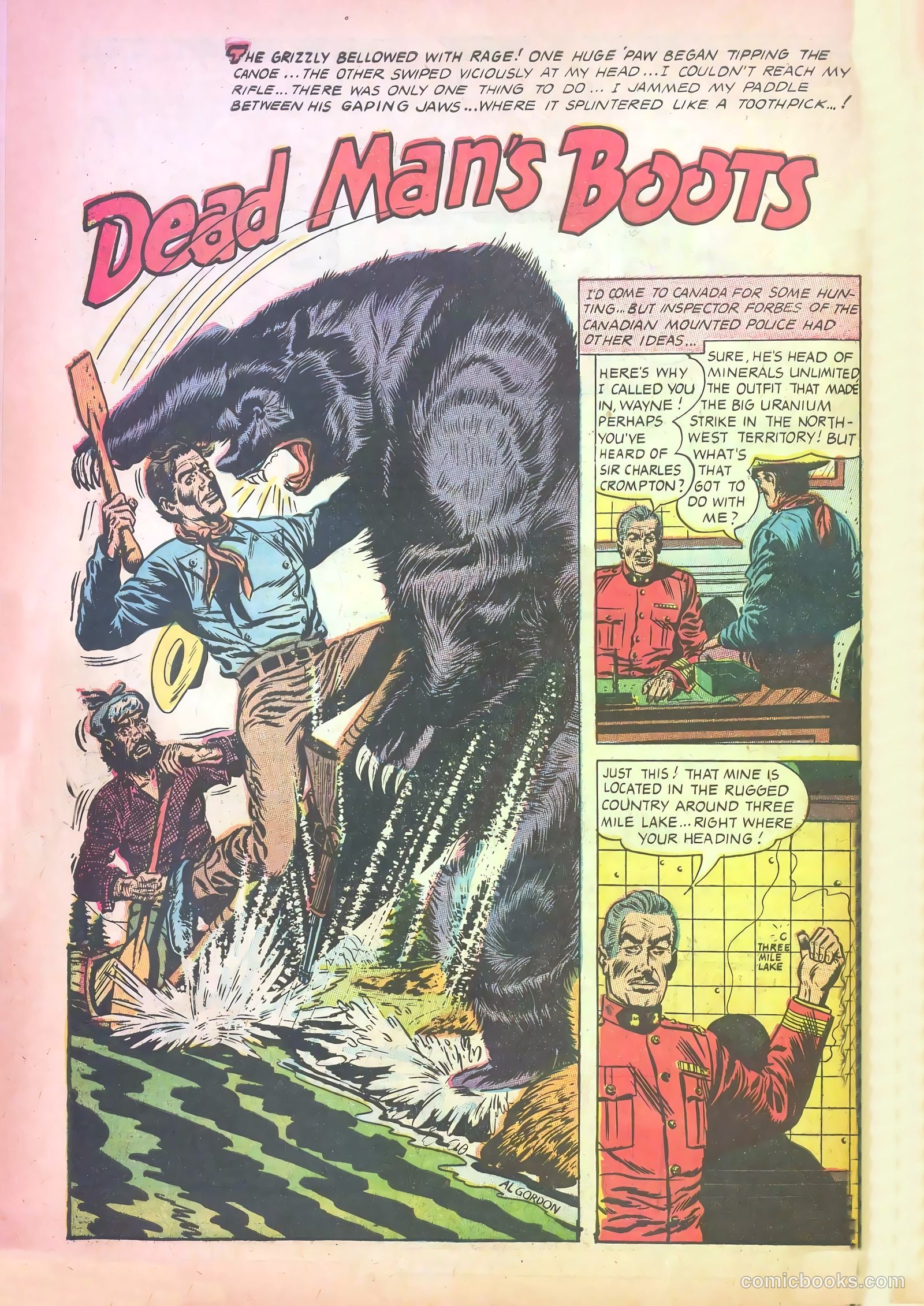 John Wayne Adventure Comics #28 (1954) — page 4 of 36