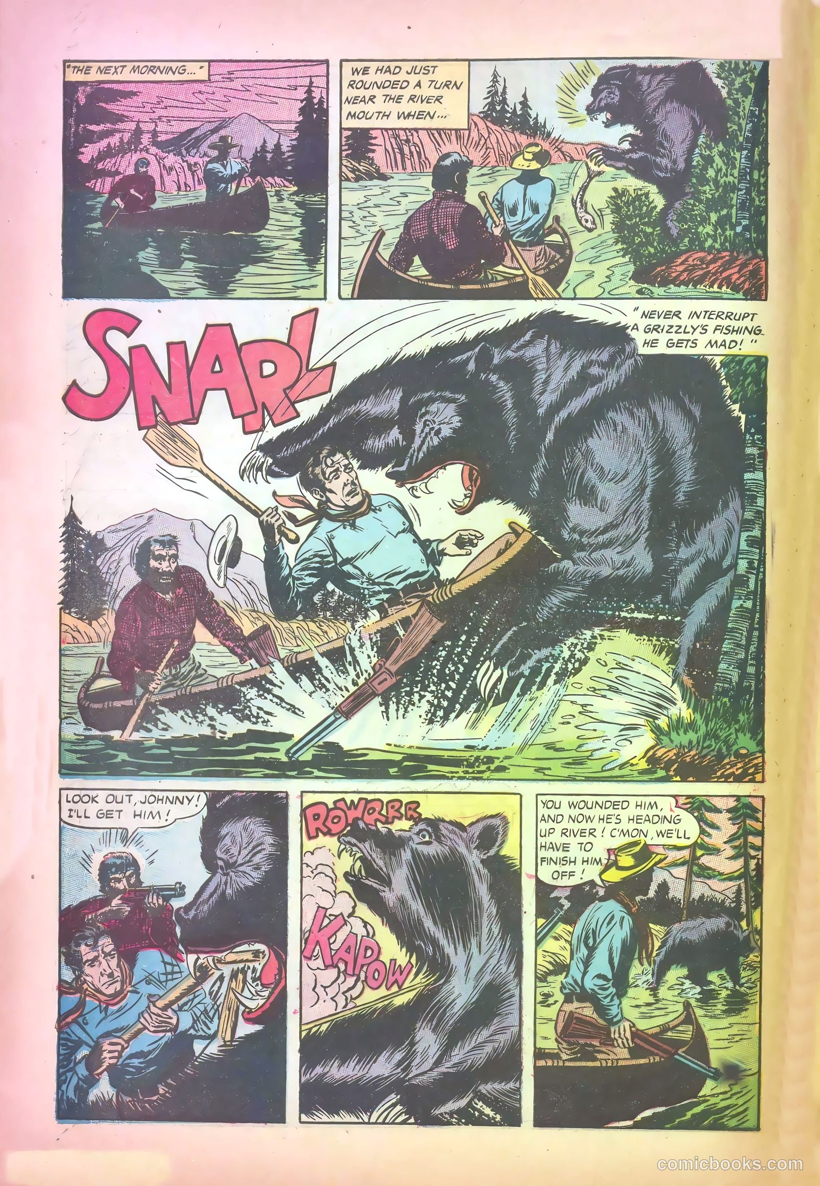 John Wayne Adventure Comics #28 (1954) — page 6 of 36