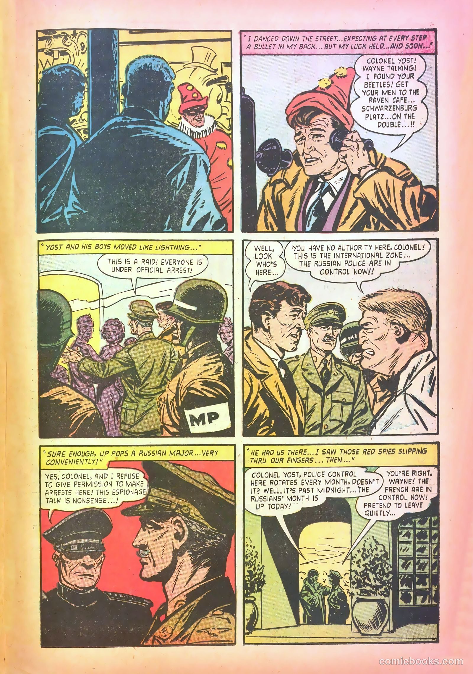 John Wayne Adventure Comics #28 (1954) — page 17 of 36
