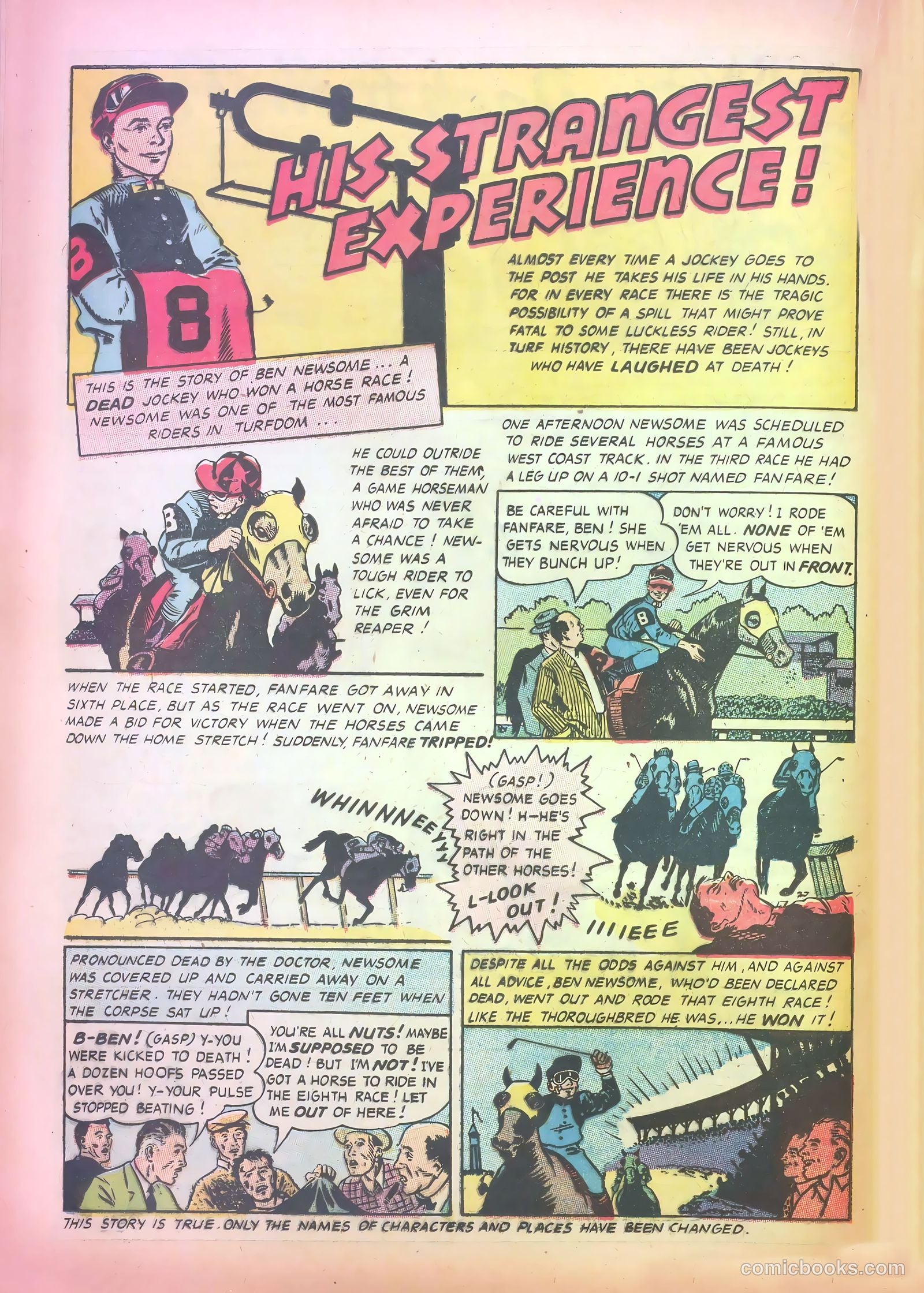 John Wayne Adventure Comics #28 (1954) — page 22 of 36