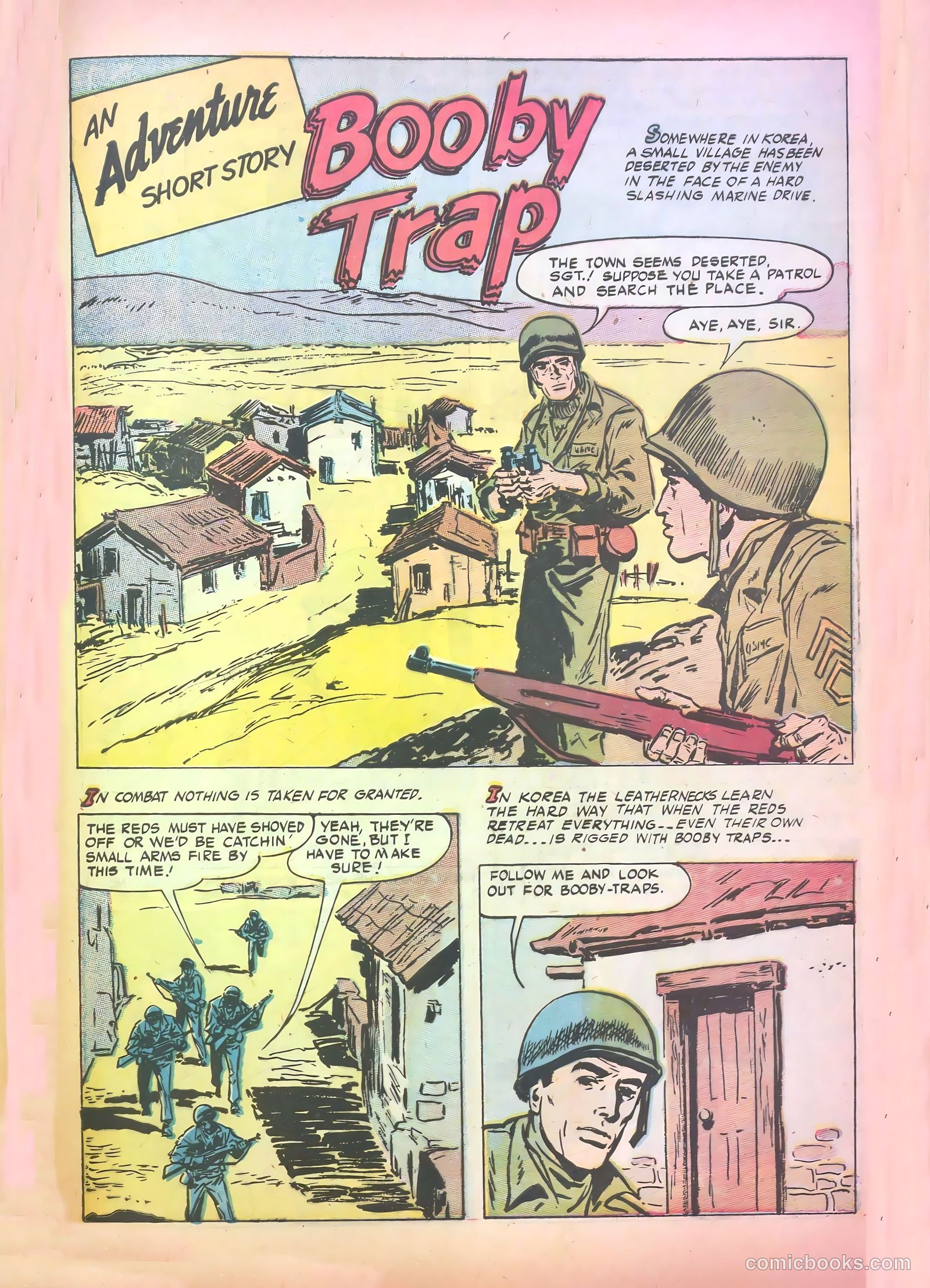 John Wayne Adventure Comics #28 (1954) — page 31 of 36