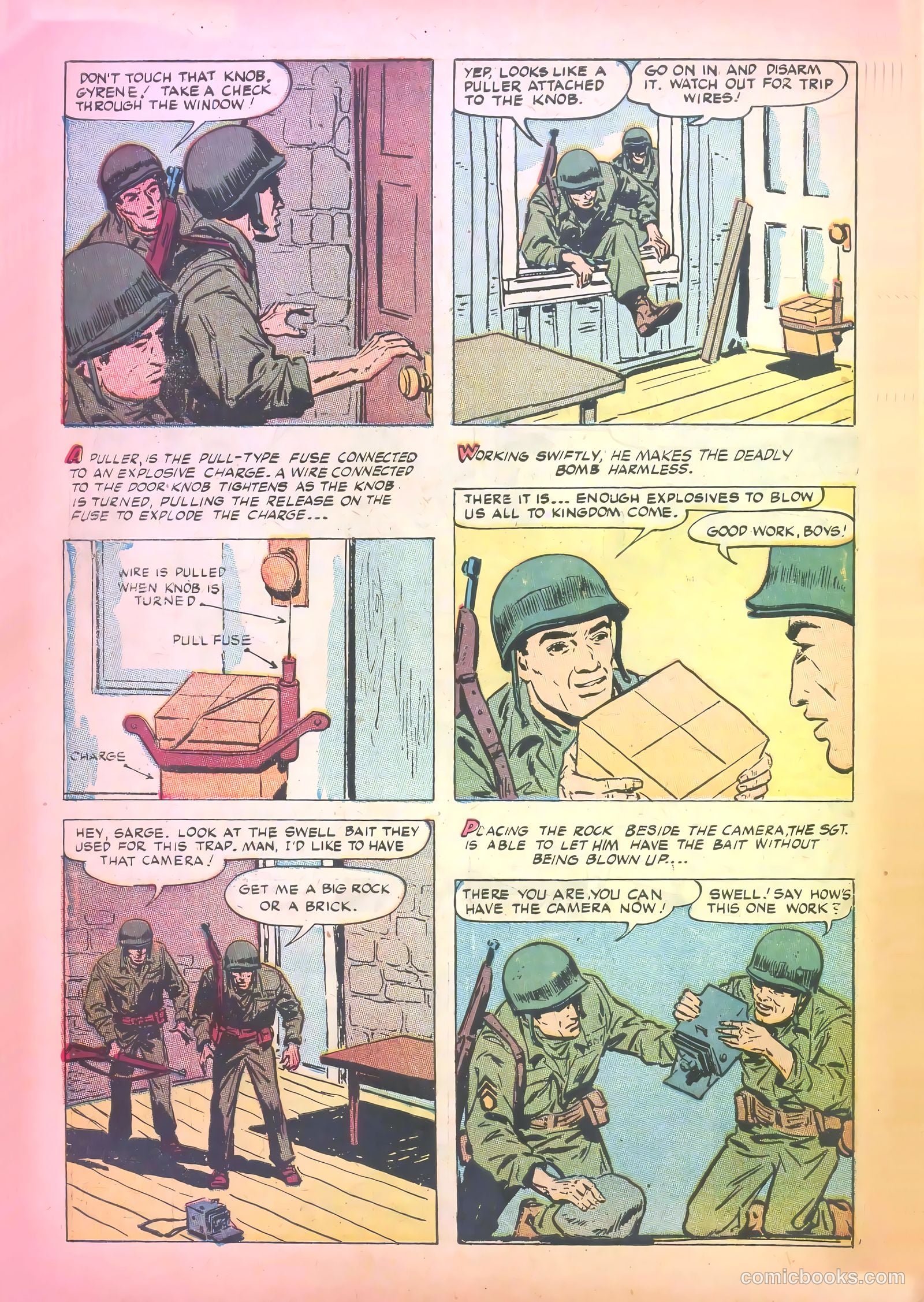 John Wayne Adventure Comics #28 (1954) — page 32 of 36