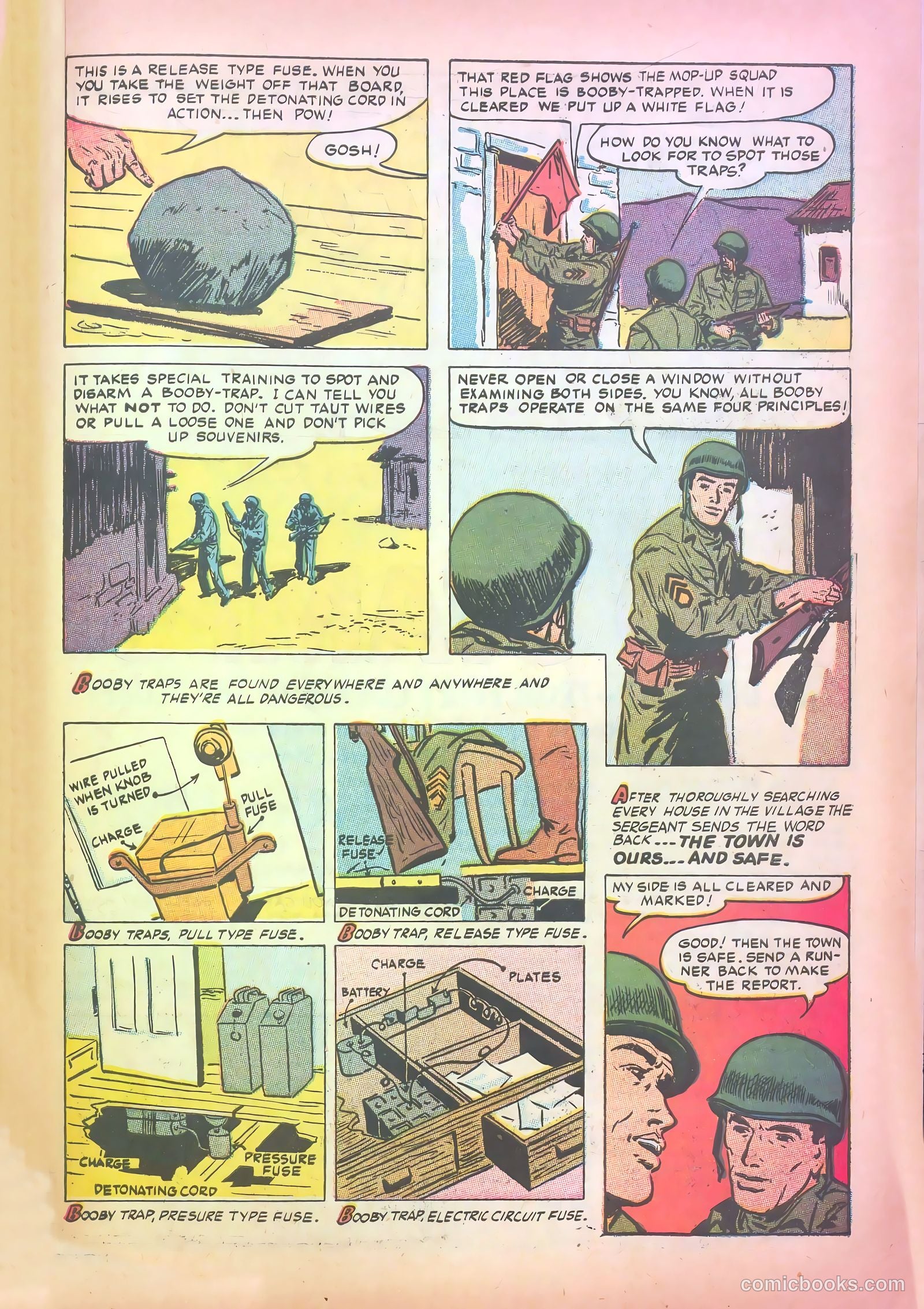 John Wayne Adventure Comics #28 (1954) — page 33 of 36