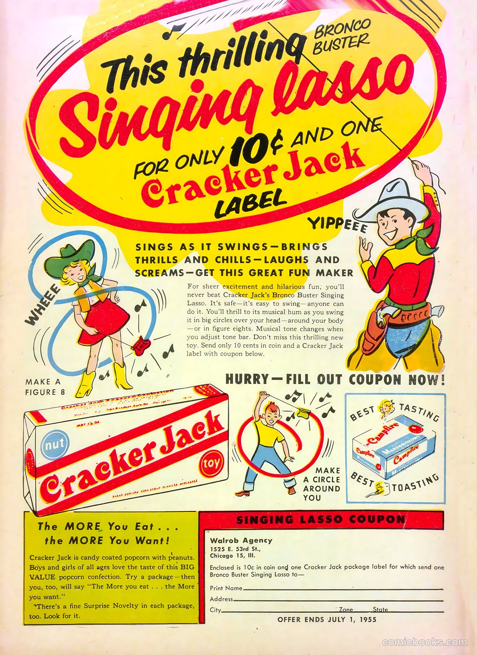 John Wayne Adventure Comics #28 (1954) — page 36 of 36