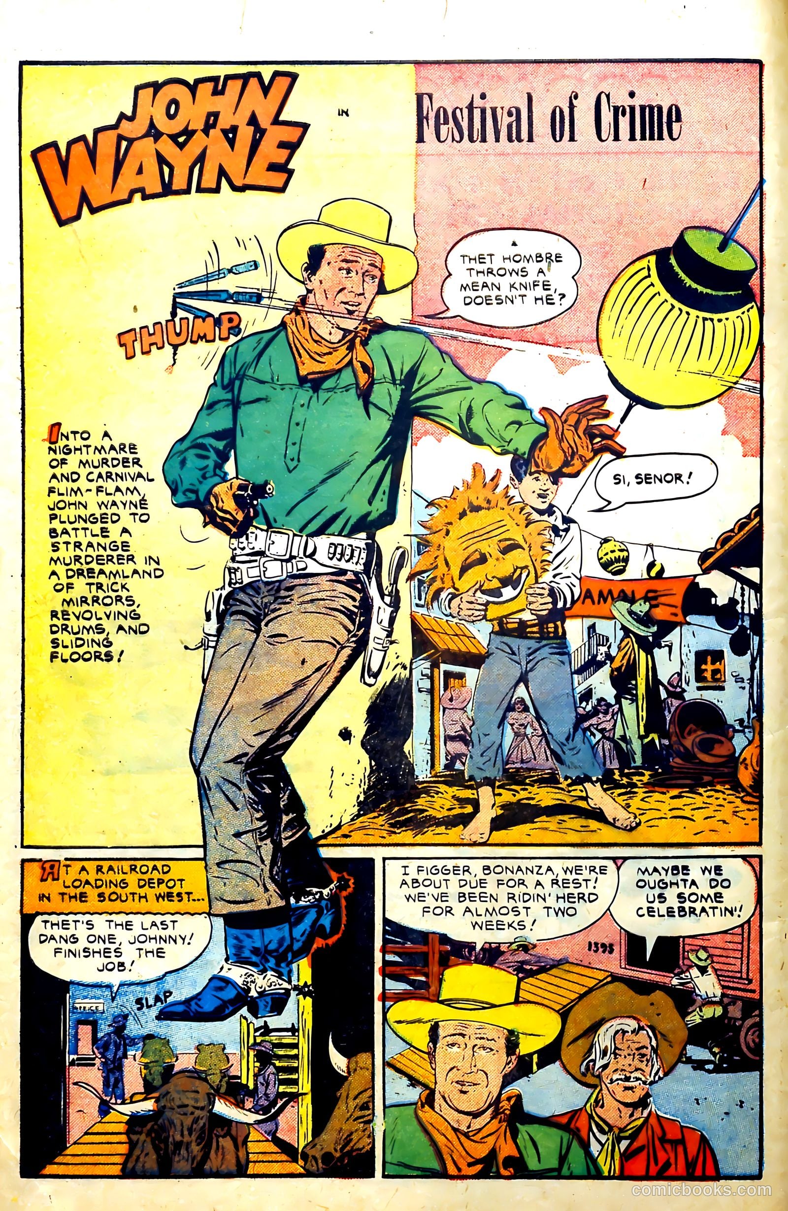 John Wayne Adventure Comics #29 (1955) — page 4 of 36