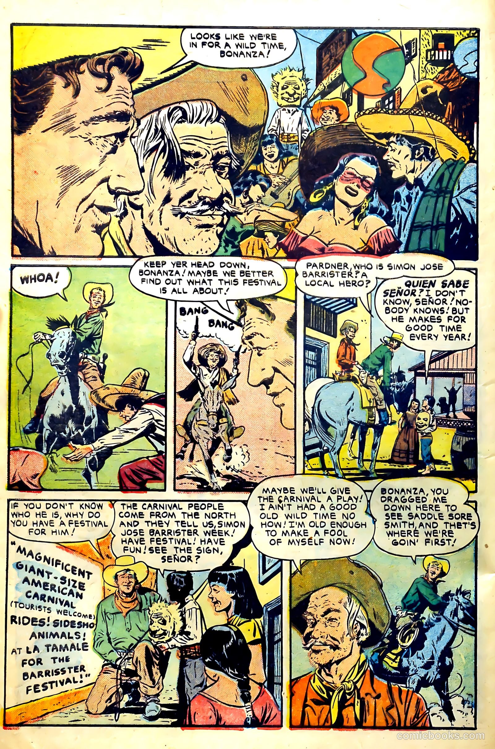 John Wayne Adventure Comics #29 (1955) — page 6 of 36