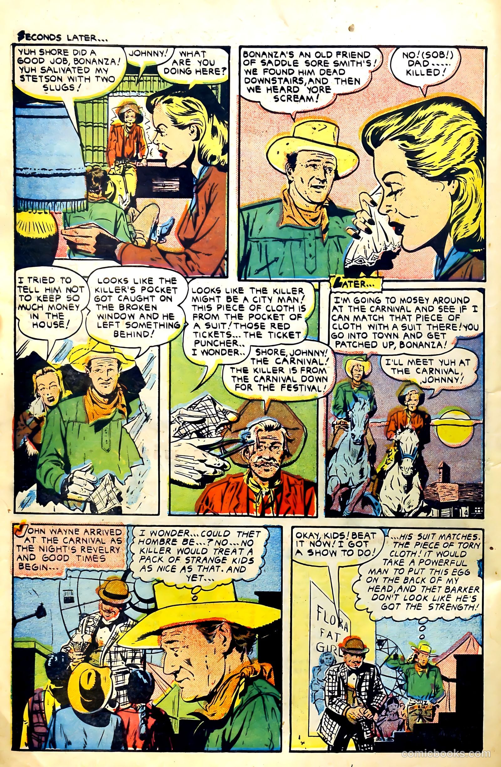 John Wayne Adventure Comics #29 (1955) — page 10 of 36