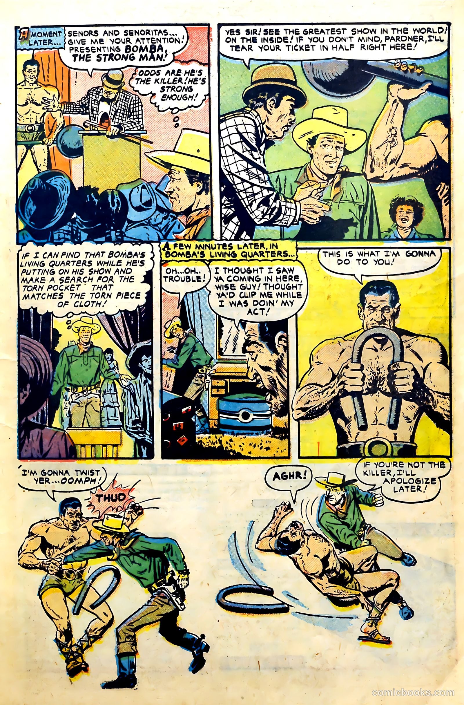 John Wayne Adventure Comics #29 (1955) — page 11 of 36
