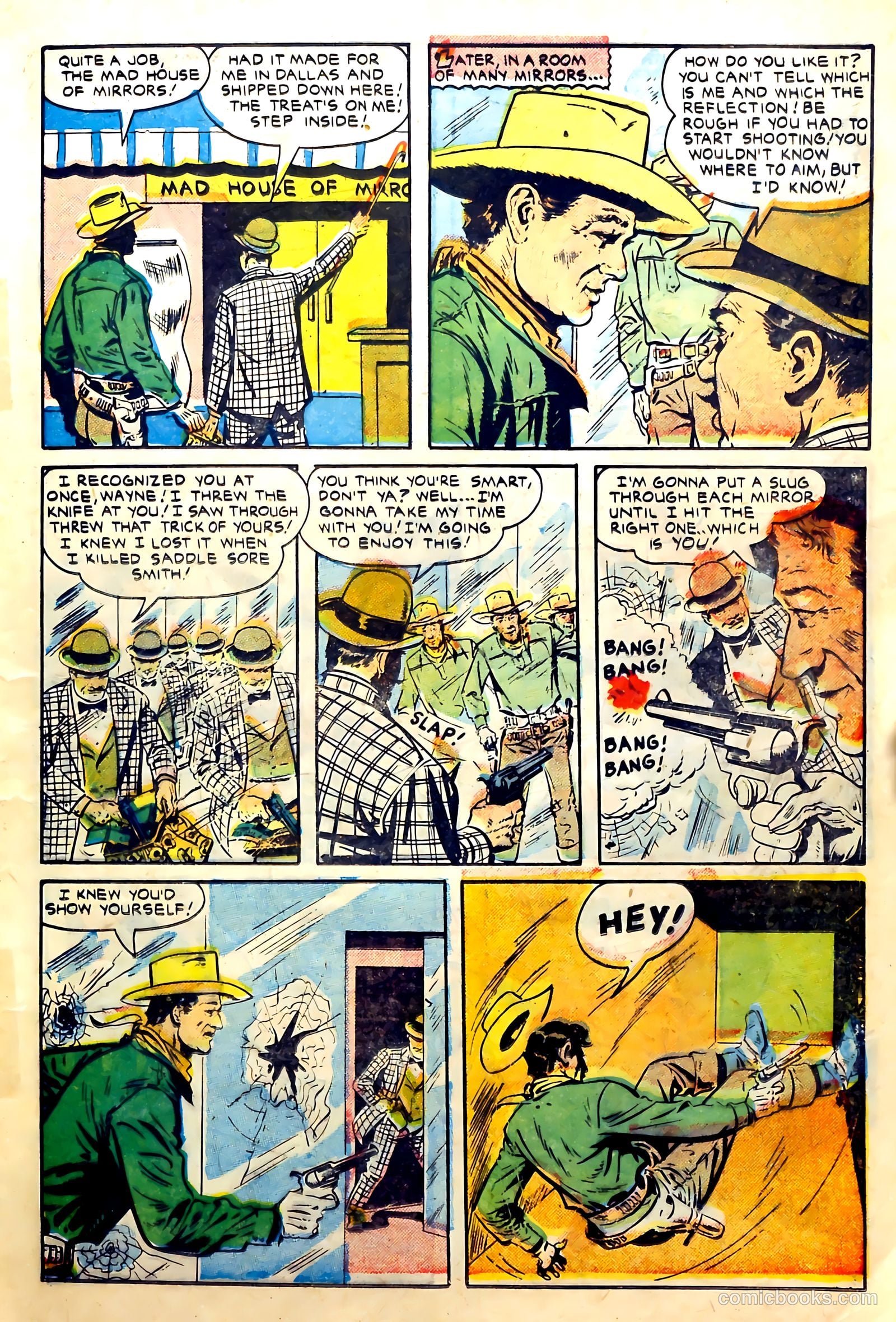John Wayne Adventure Comics #29 (1955) — page 15 of 36
