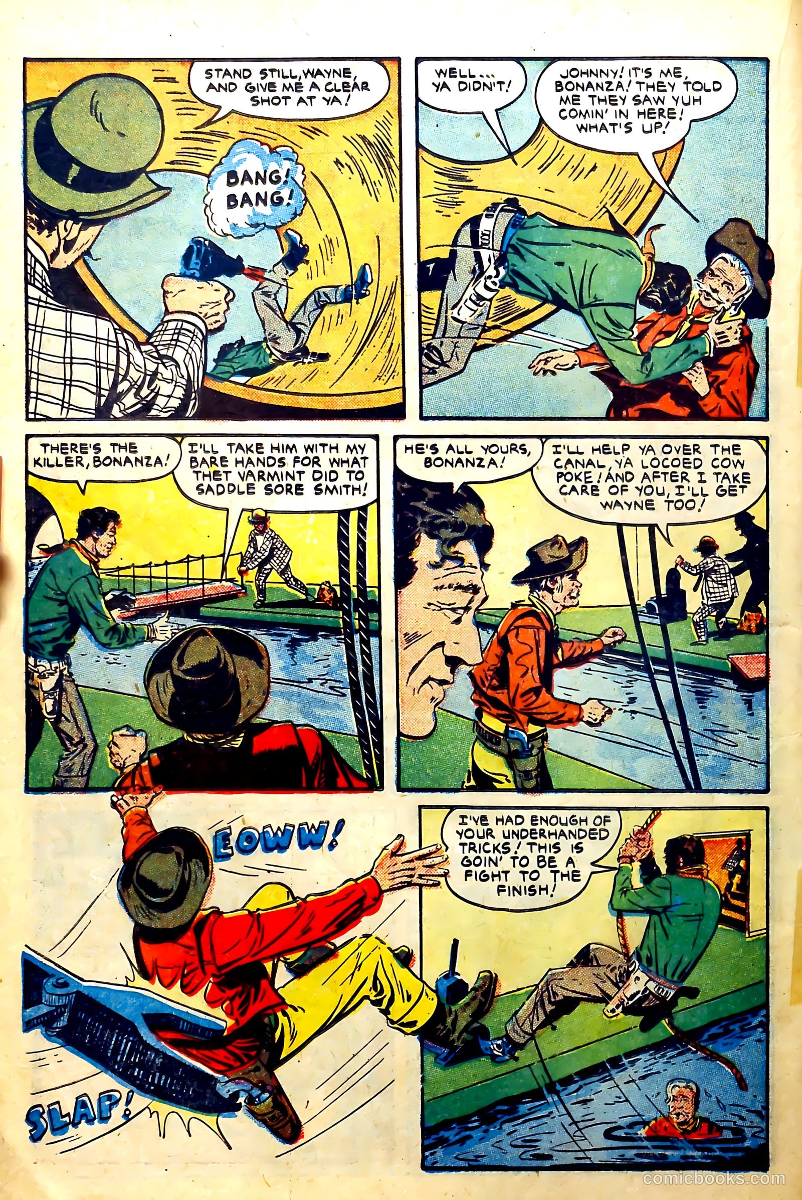 John Wayne Adventure Comics #29 (1955) — page 16 of 36