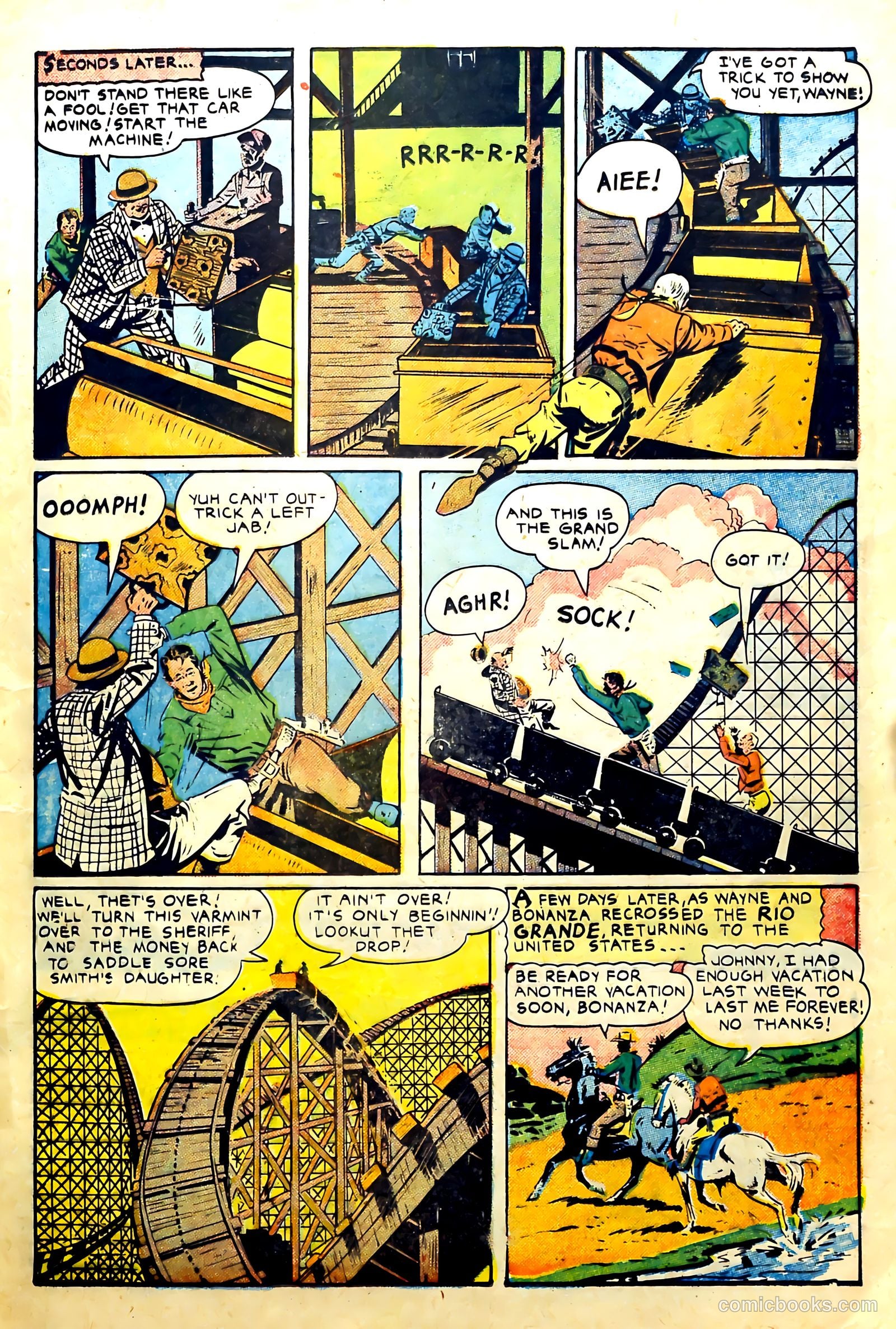 John Wayne Adventure Comics #29 (1955) — page 17 of 36