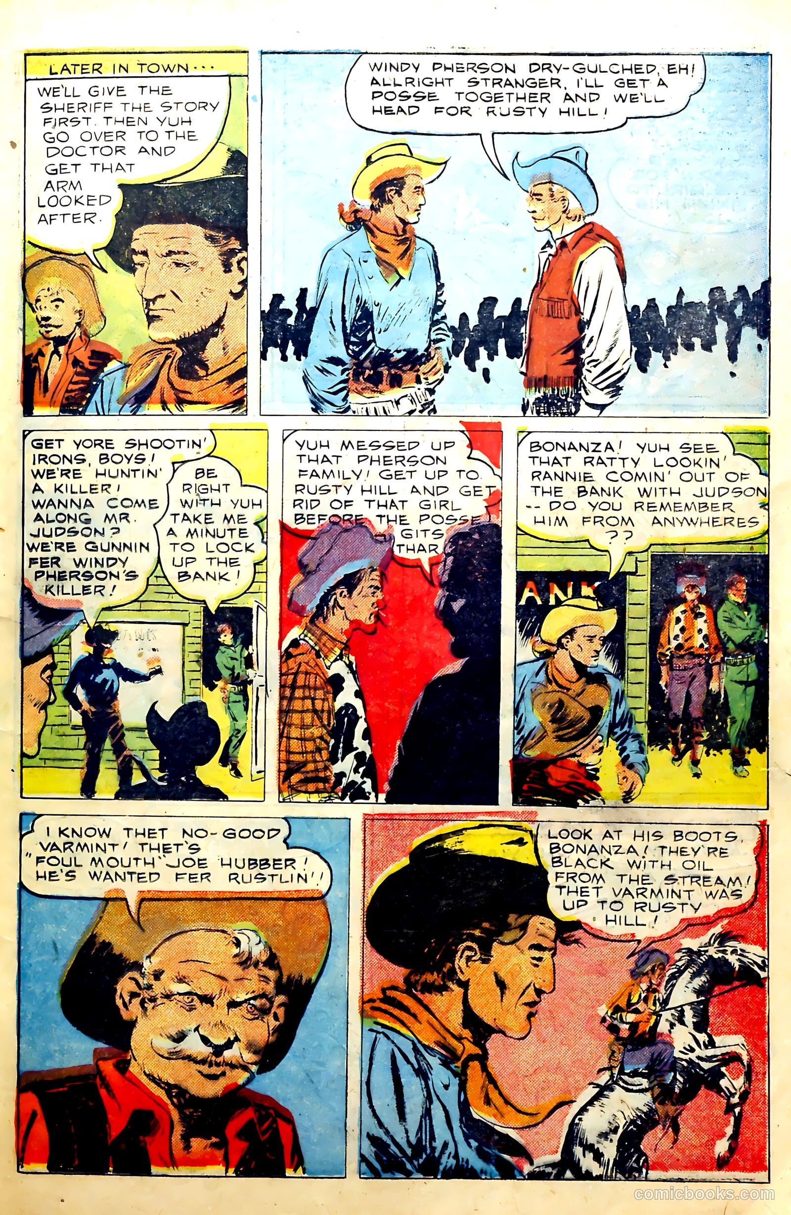 John Wayne Adventure Comics #29 (1955) — page 23 of 36