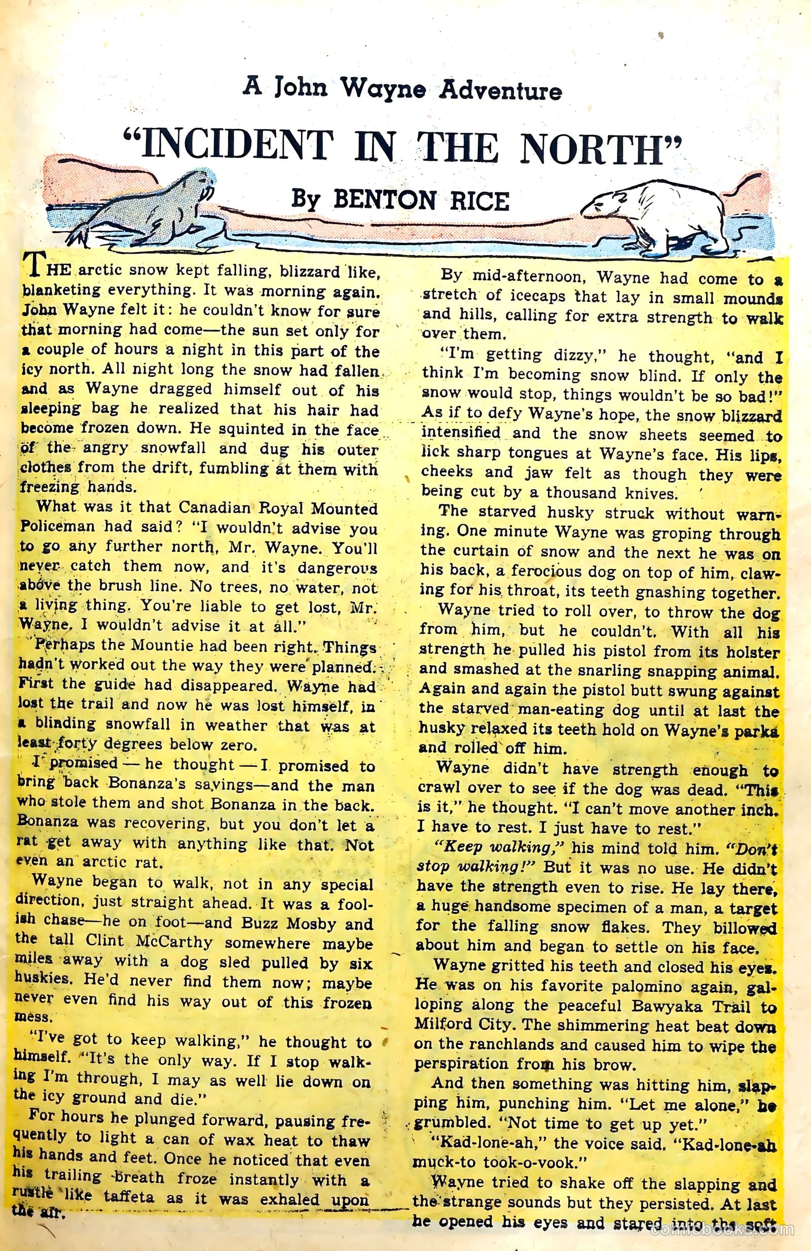 John Wayne Adventure Comics #29 (1955) — page 27 of 36
