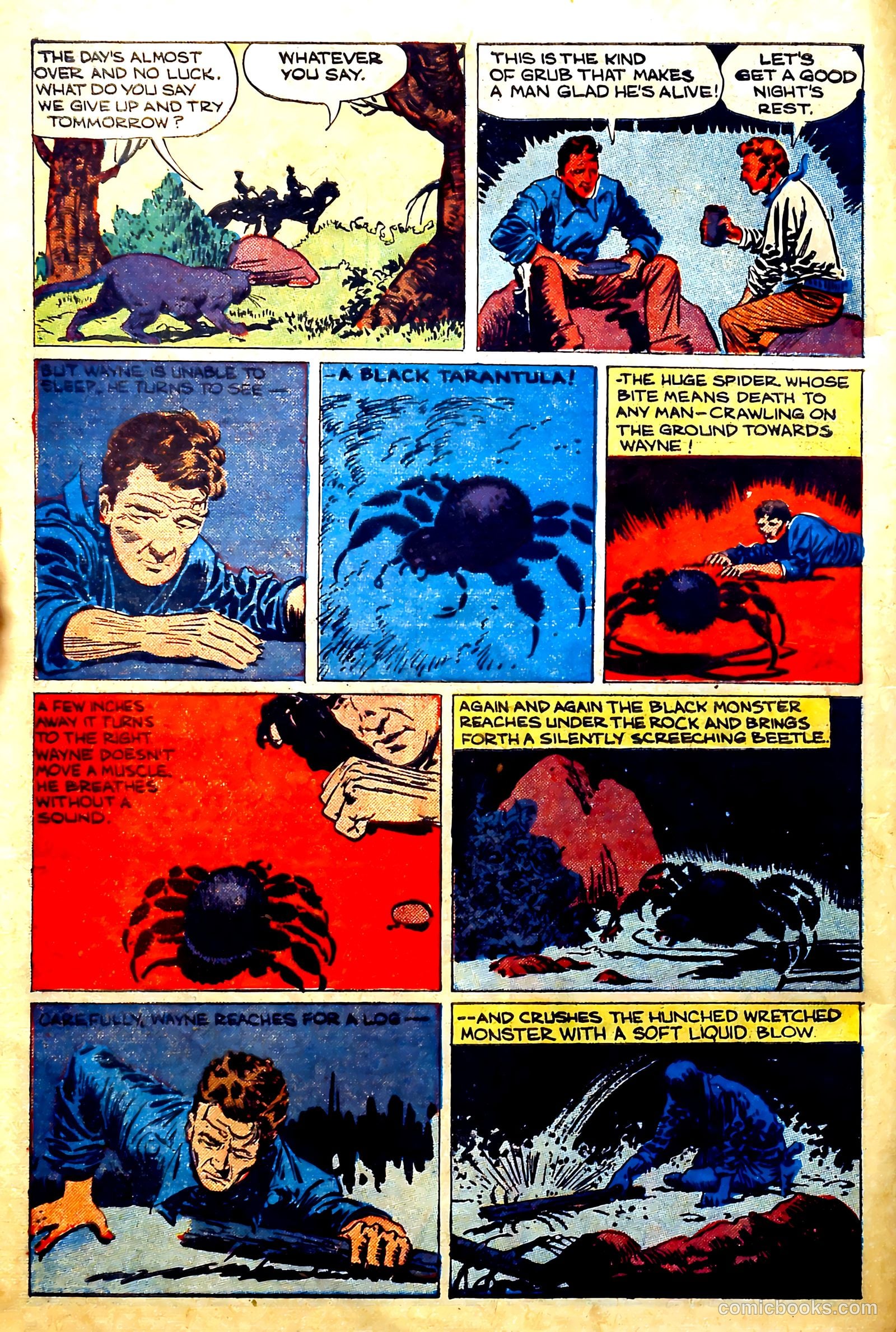 John Wayne Adventure Comics #3 (1950) — page 8 of 37