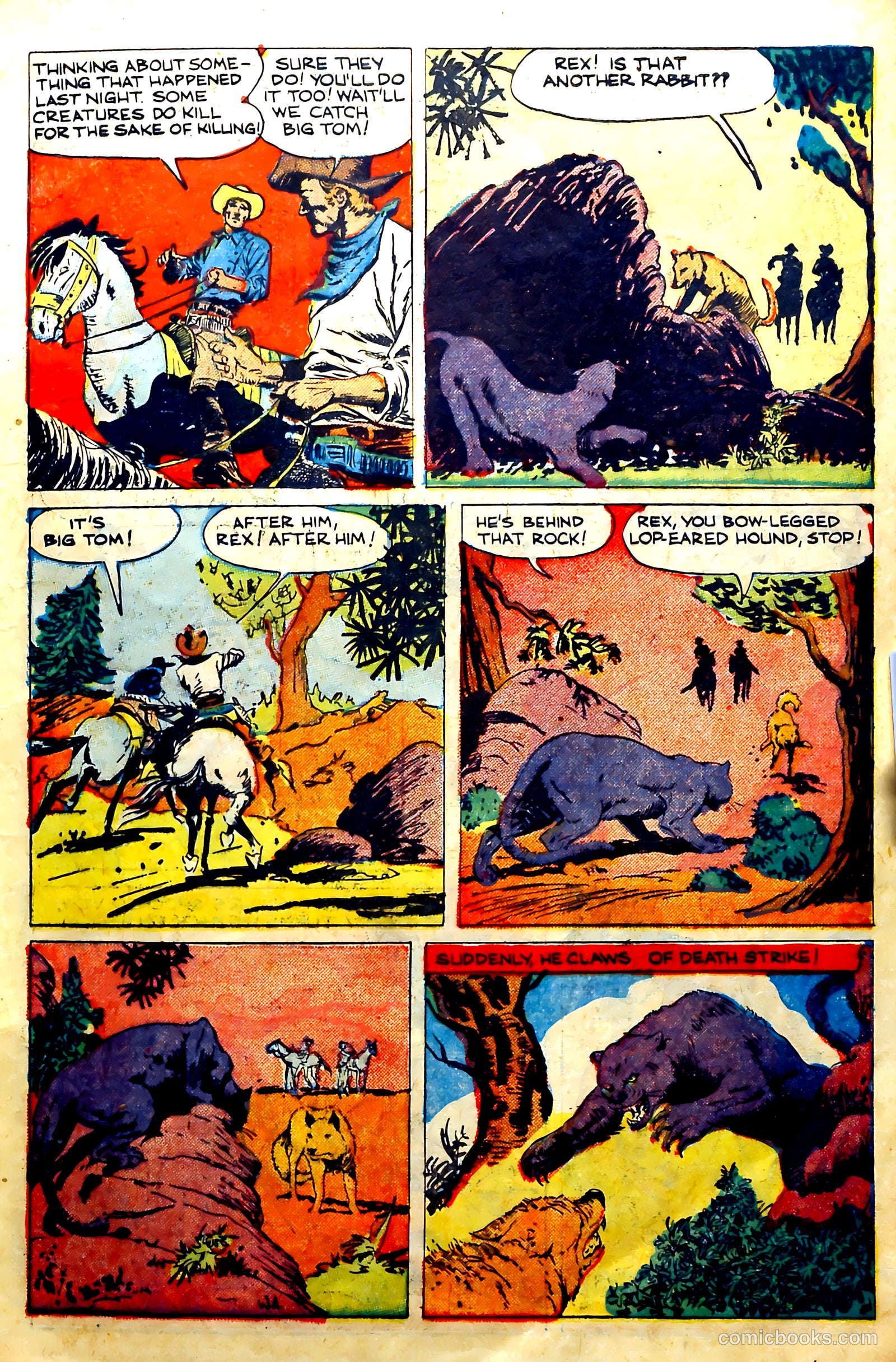 John Wayne Adventure Comics #3 (1950) — page 9 of 37