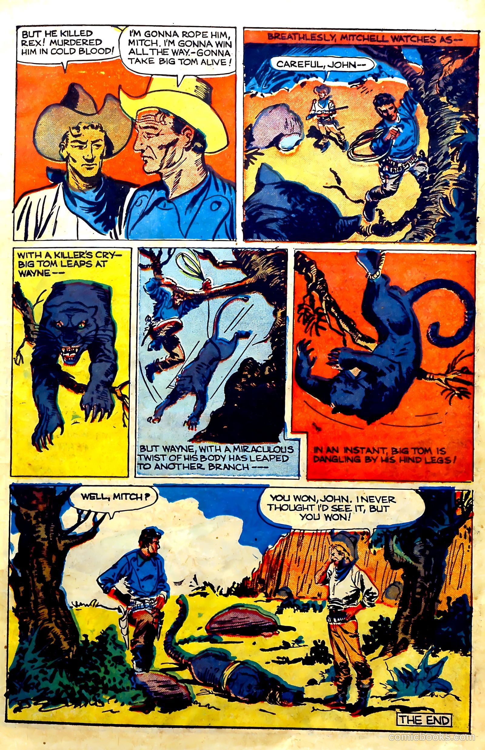 John Wayne Adventure Comics #3 (1950) — page 11 of 37