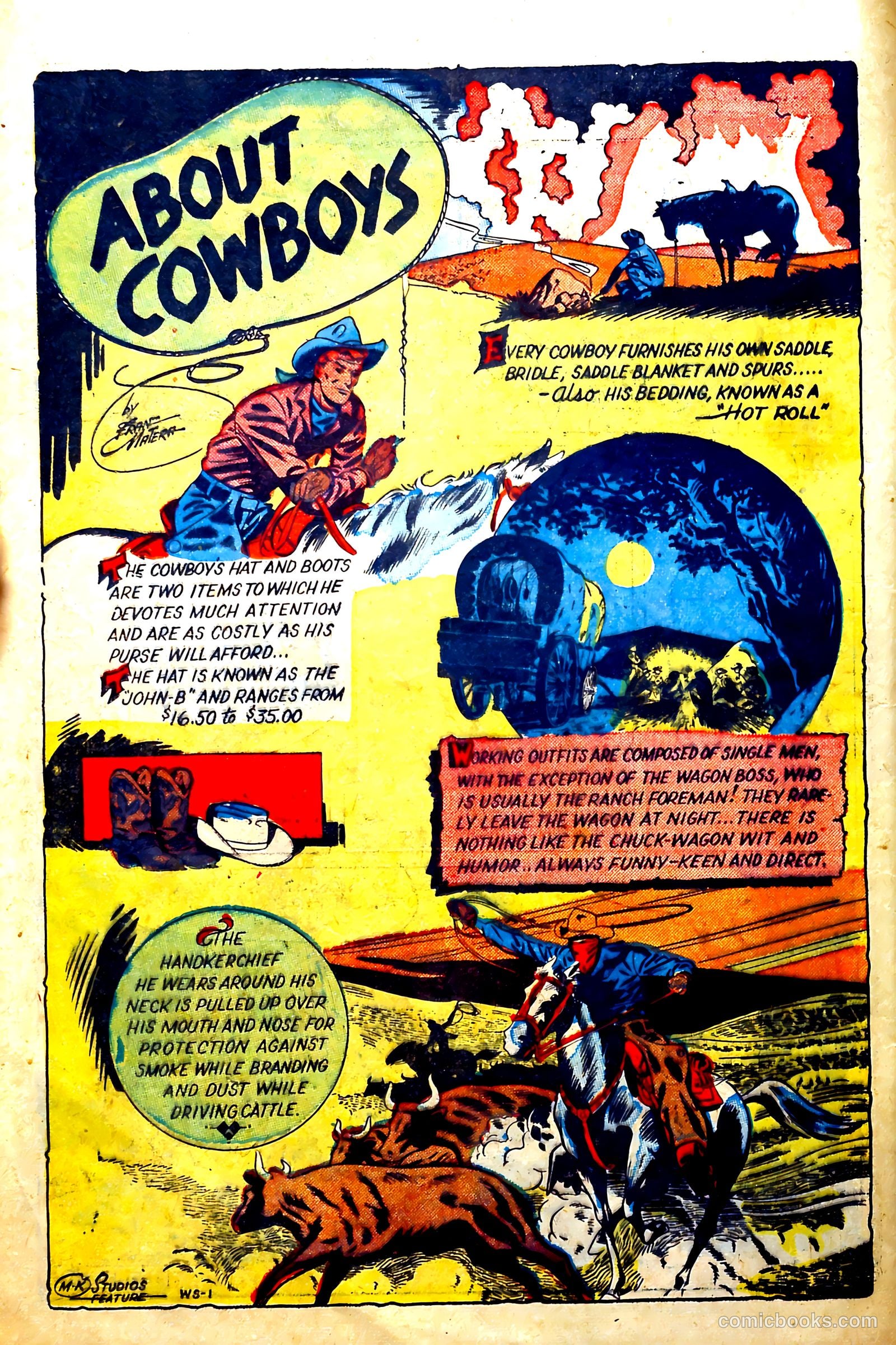 John Wayne Adventure Comics #3 (1950) — page 12 of 37