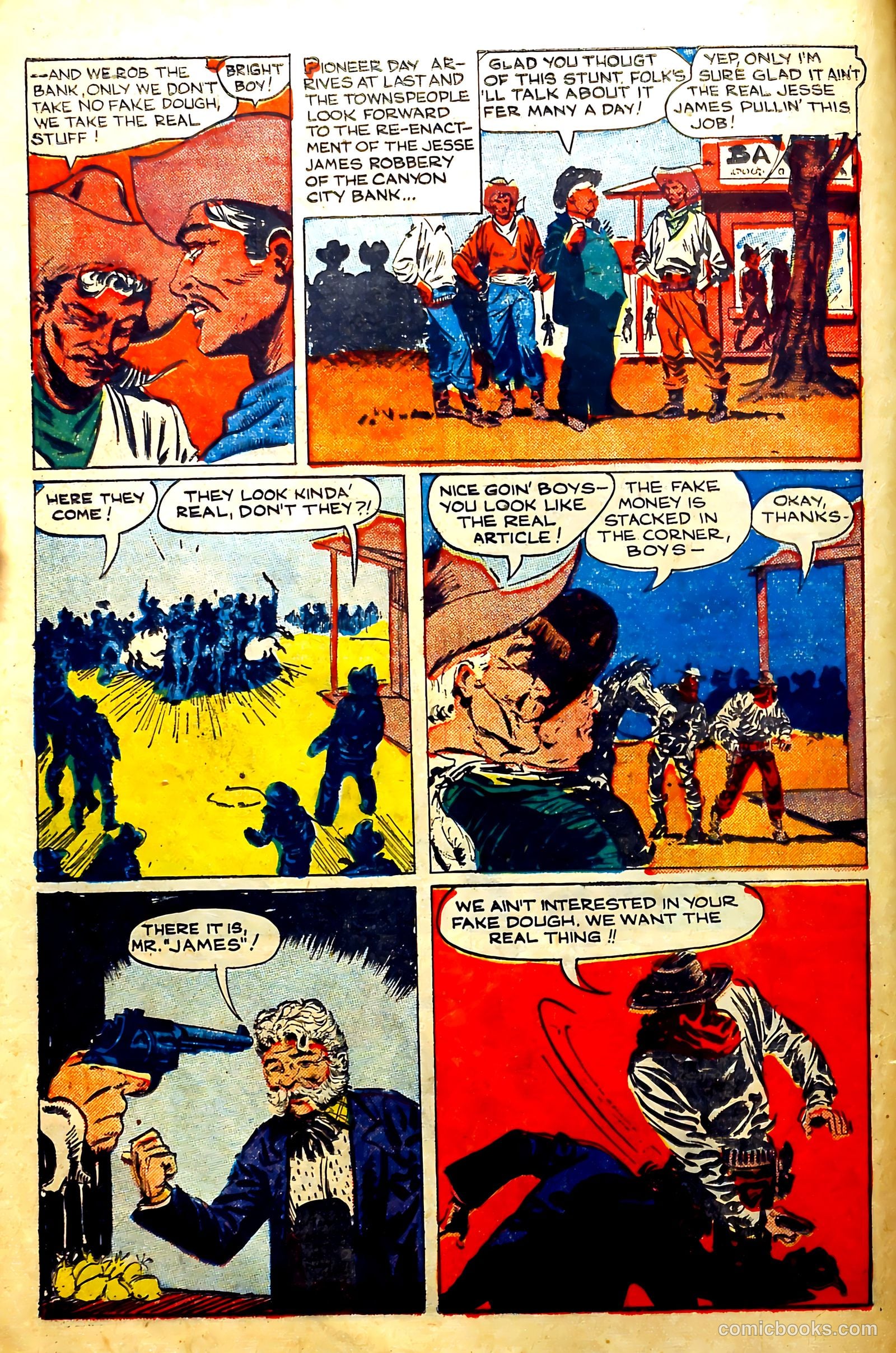 John Wayne Adventure Comics #3 (1950) — page 16 of 37