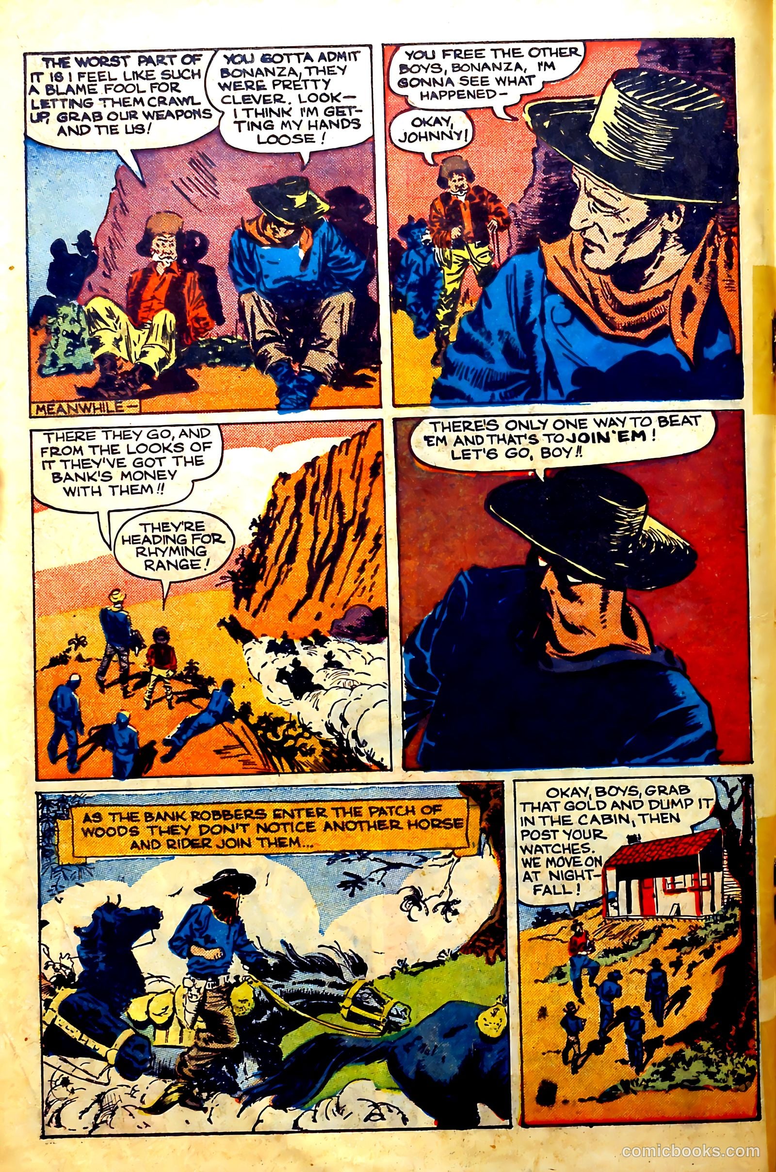 John Wayne Adventure Comics #3 (1950) — page 18 of 37