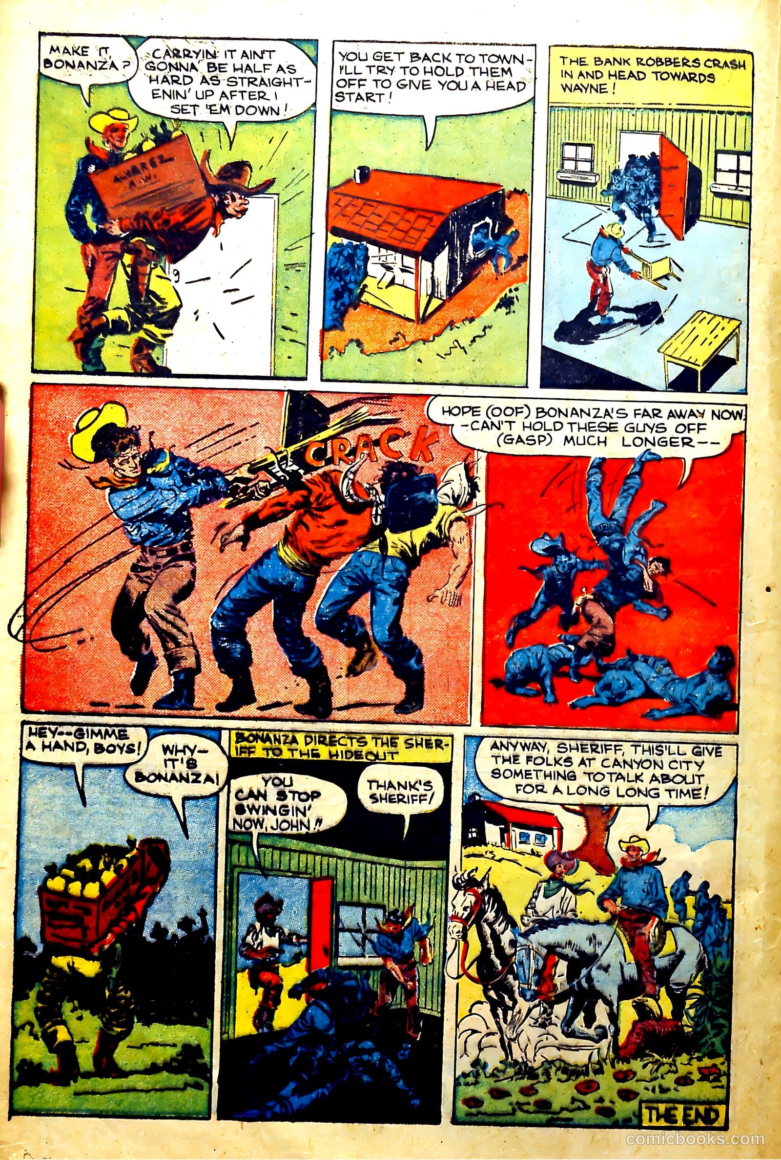 John Wayne Adventure Comics #3 (1950) — page 20 of 37