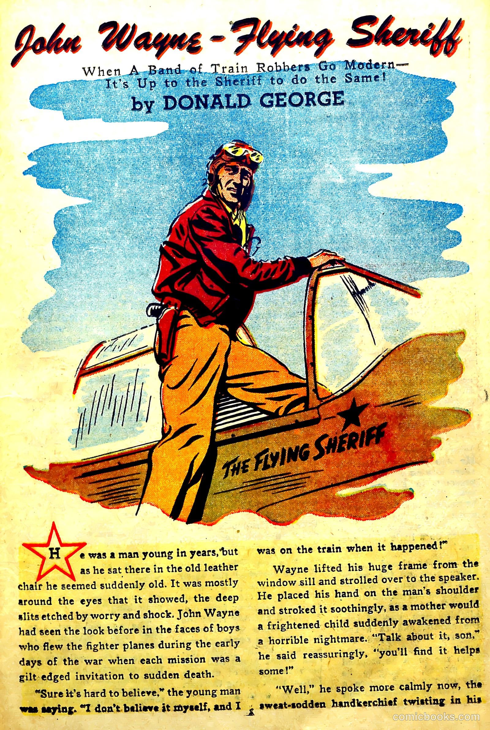 John Wayne Adventure Comics #3 (1950) — page 21 of 37
