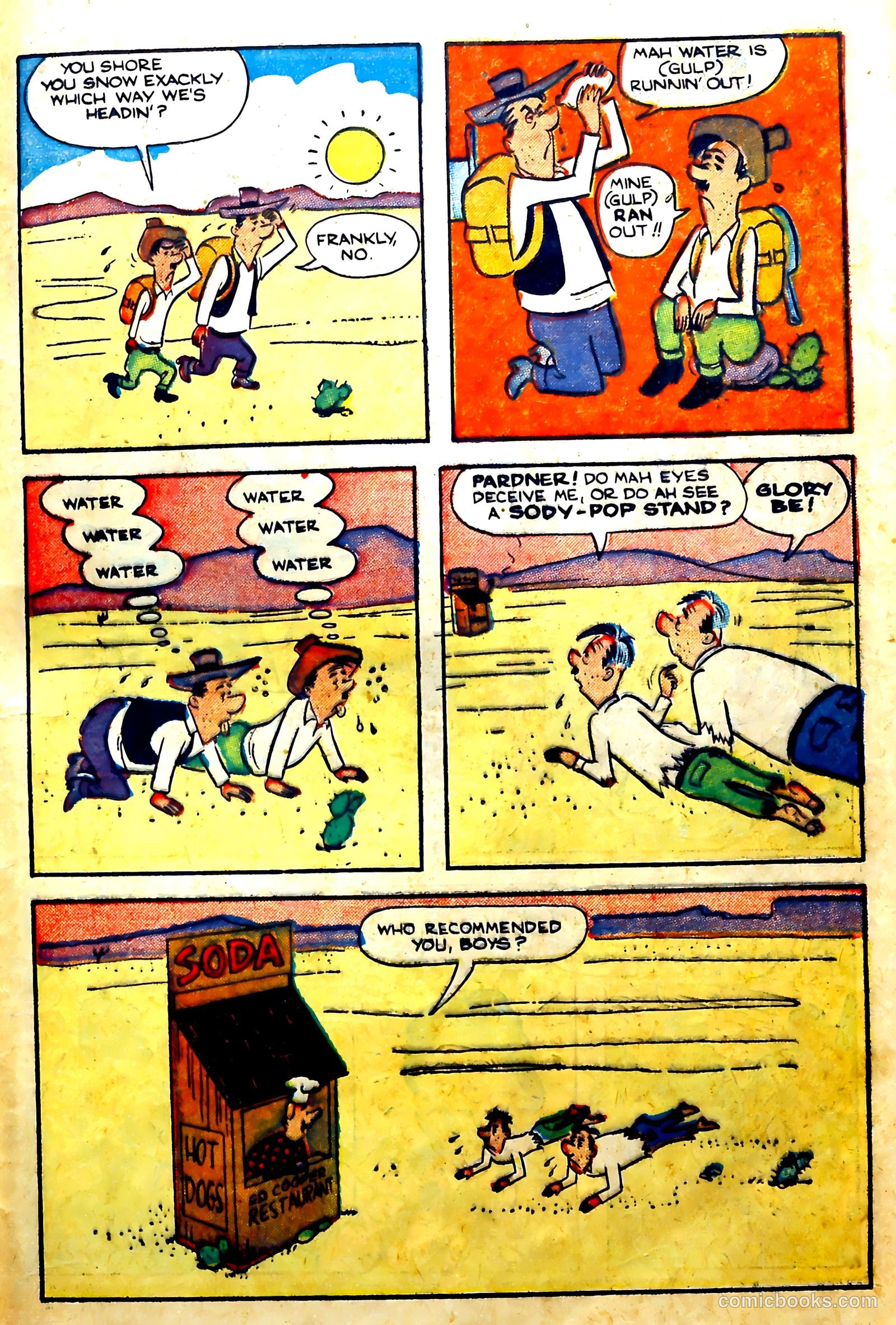 John Wayne Adventure Comics #3 (1950) — page 25 of 37