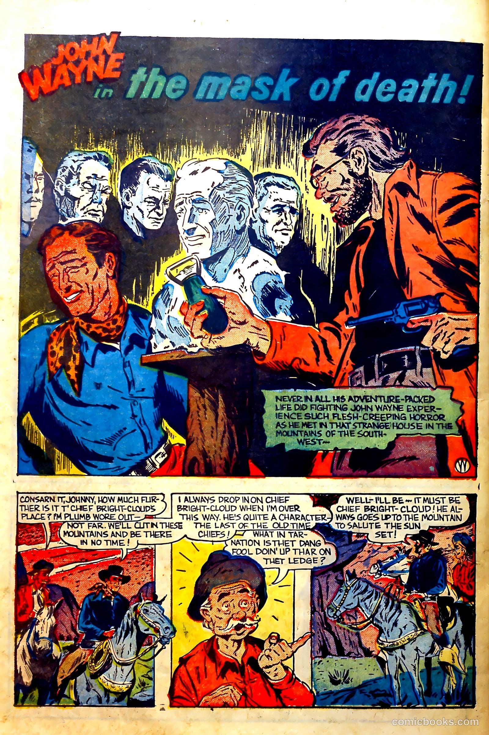 John Wayne Adventure Comics #3 (1950) — page 26 of 37