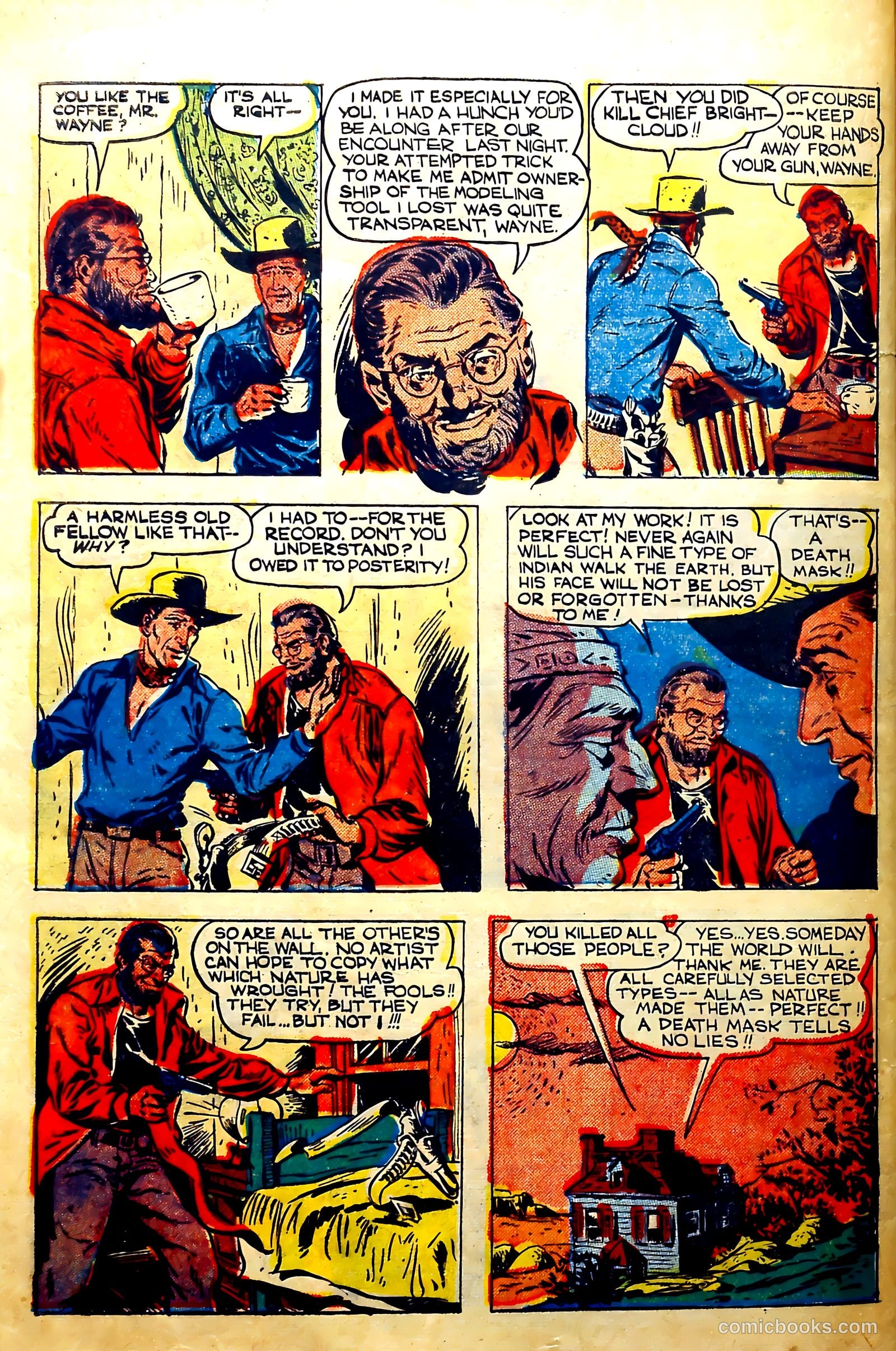 John Wayne Adventure Comics #3 (1950) — page 32 of 37