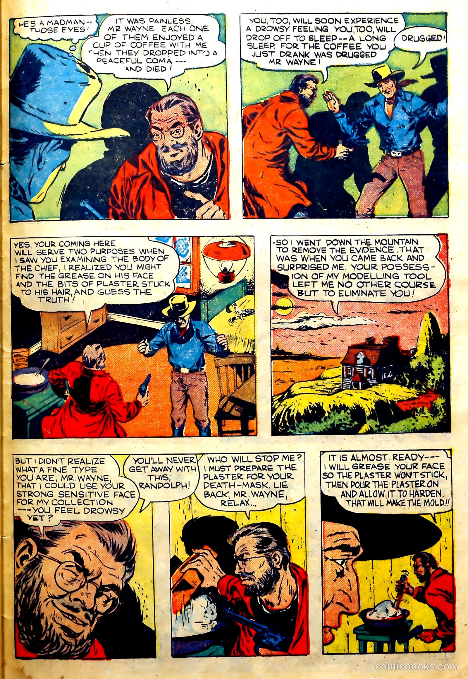 John Wayne Adventure Comics #3 (1950) — page 33 of 37