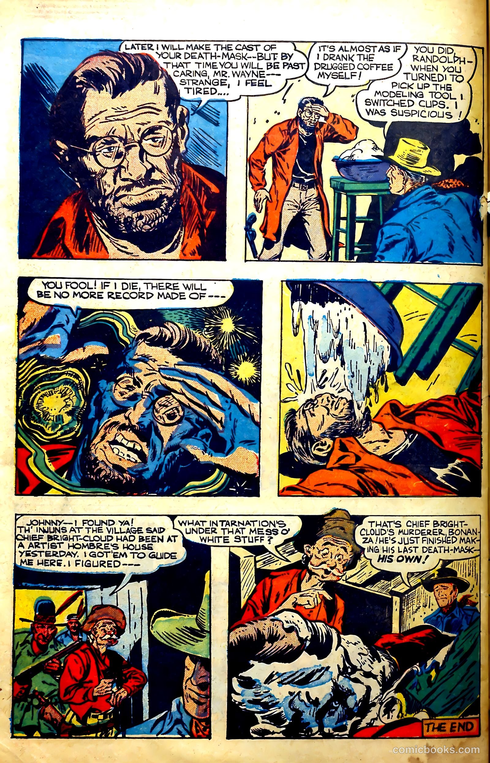 John Wayne Adventure Comics #3 (1950) — page 34 of 37