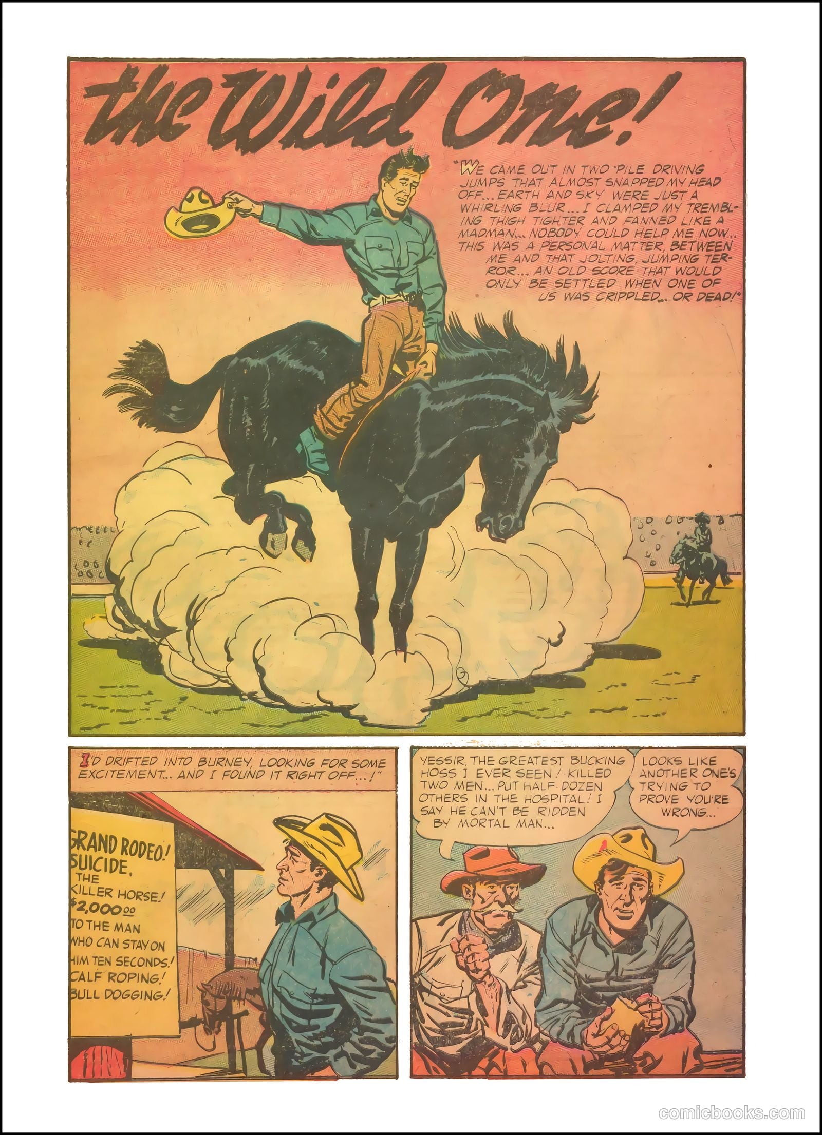 John Wayne Adventure Comics #30 (1953) — page 3 of 36
