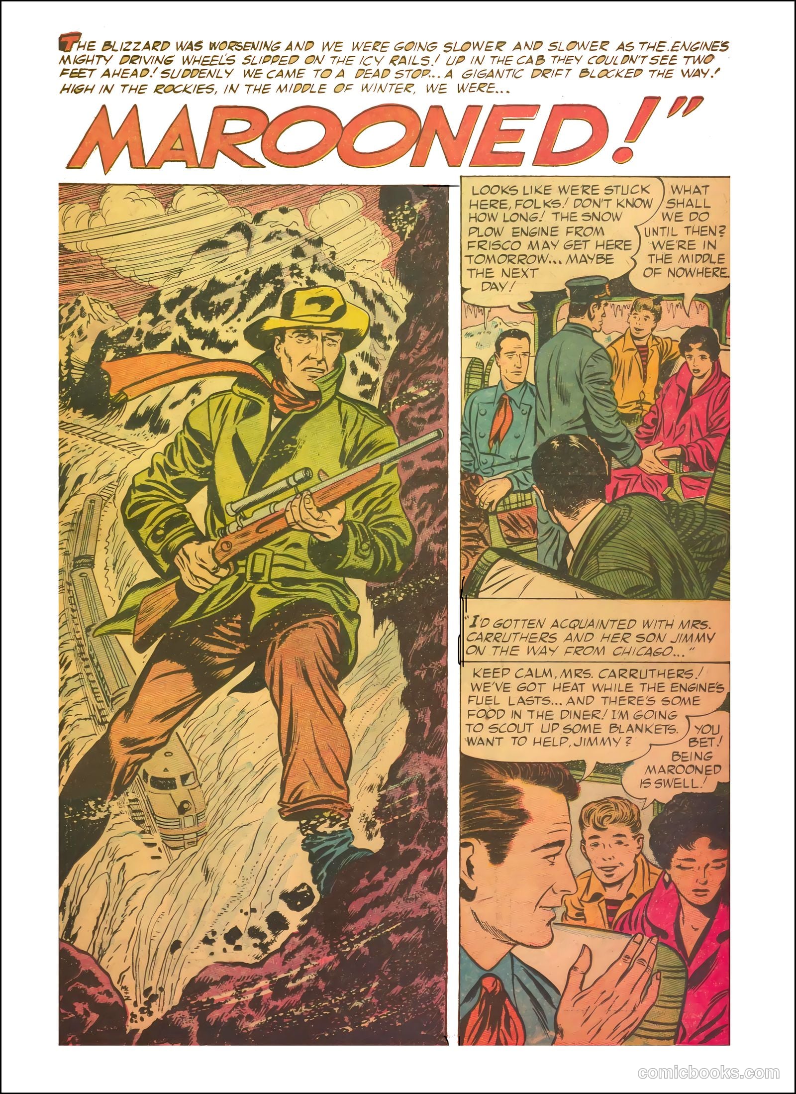 John Wayne Adventure Comics #30 (1953) — page 11 of 36