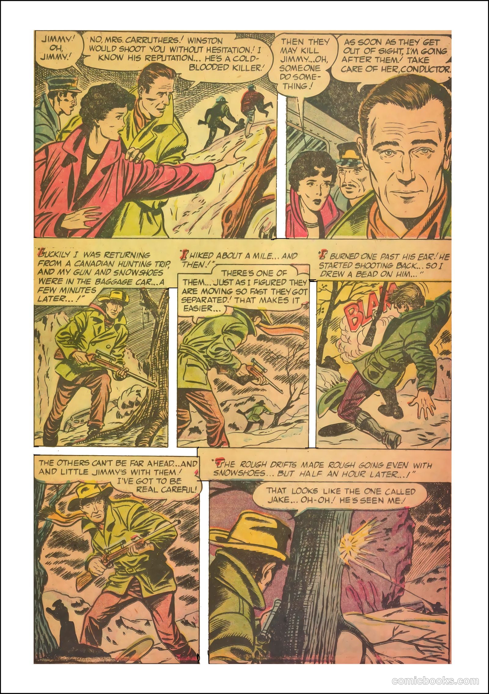 John Wayne Adventure Comics #30 (1953) — page 13 of 36