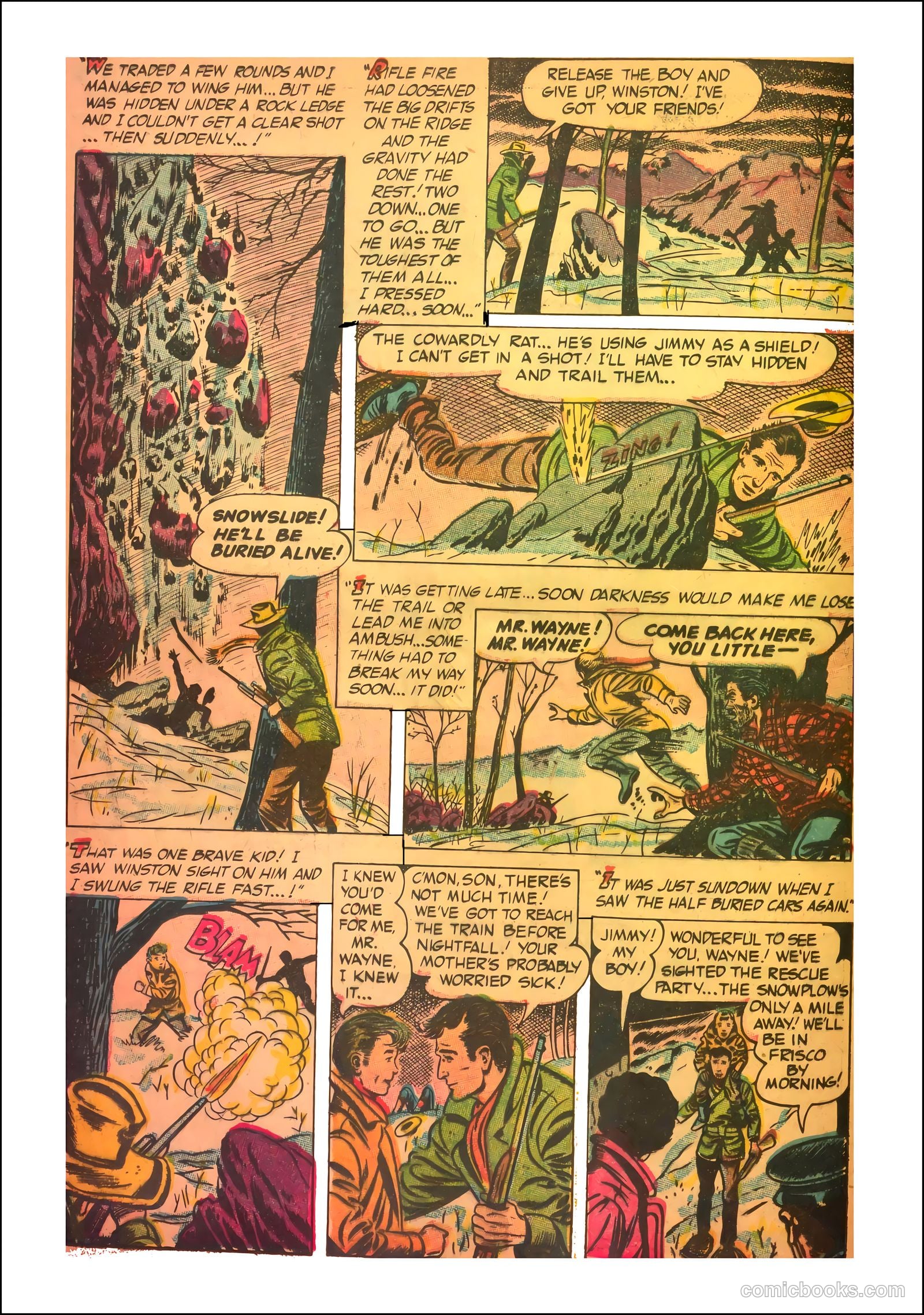 John Wayne Adventure Comics #30 (1953) — page 14 of 36