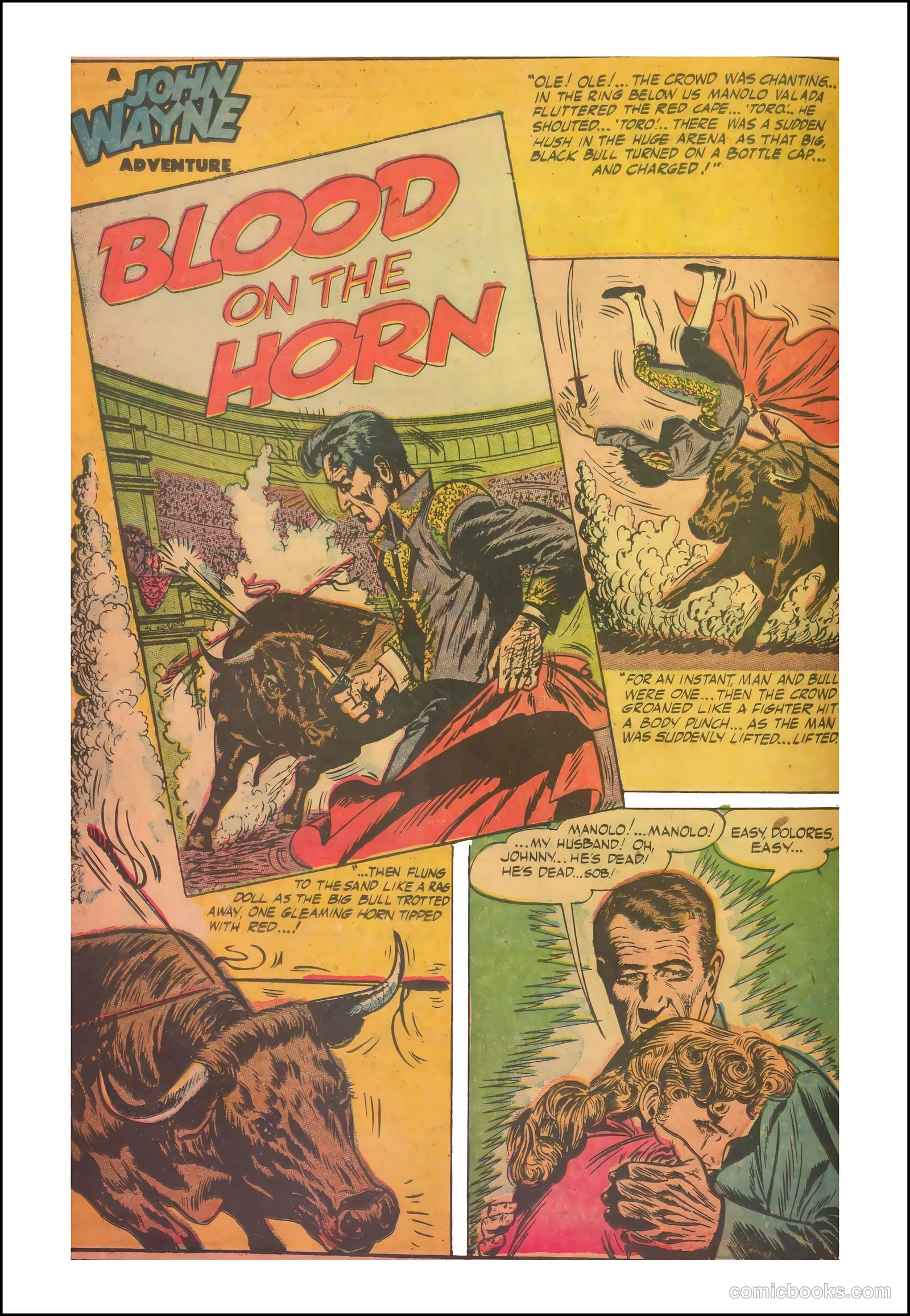 John Wayne Adventure Comics #30 (1953) — page 16 of 36